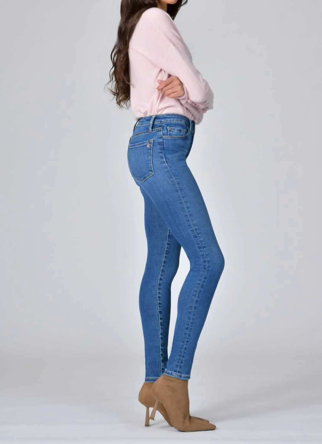 Gisele High Rise Skinny Jean In Pretty Little Liars - Image 2