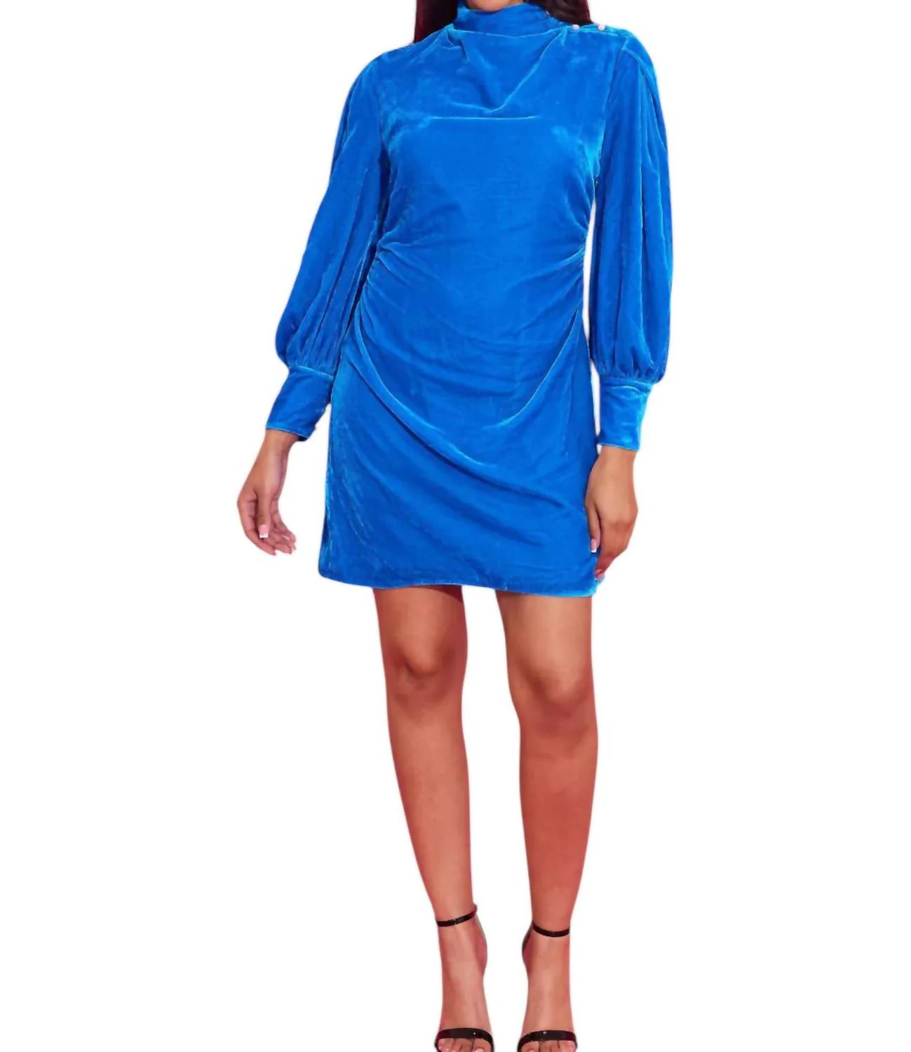 Gloria Dress In Sapphire