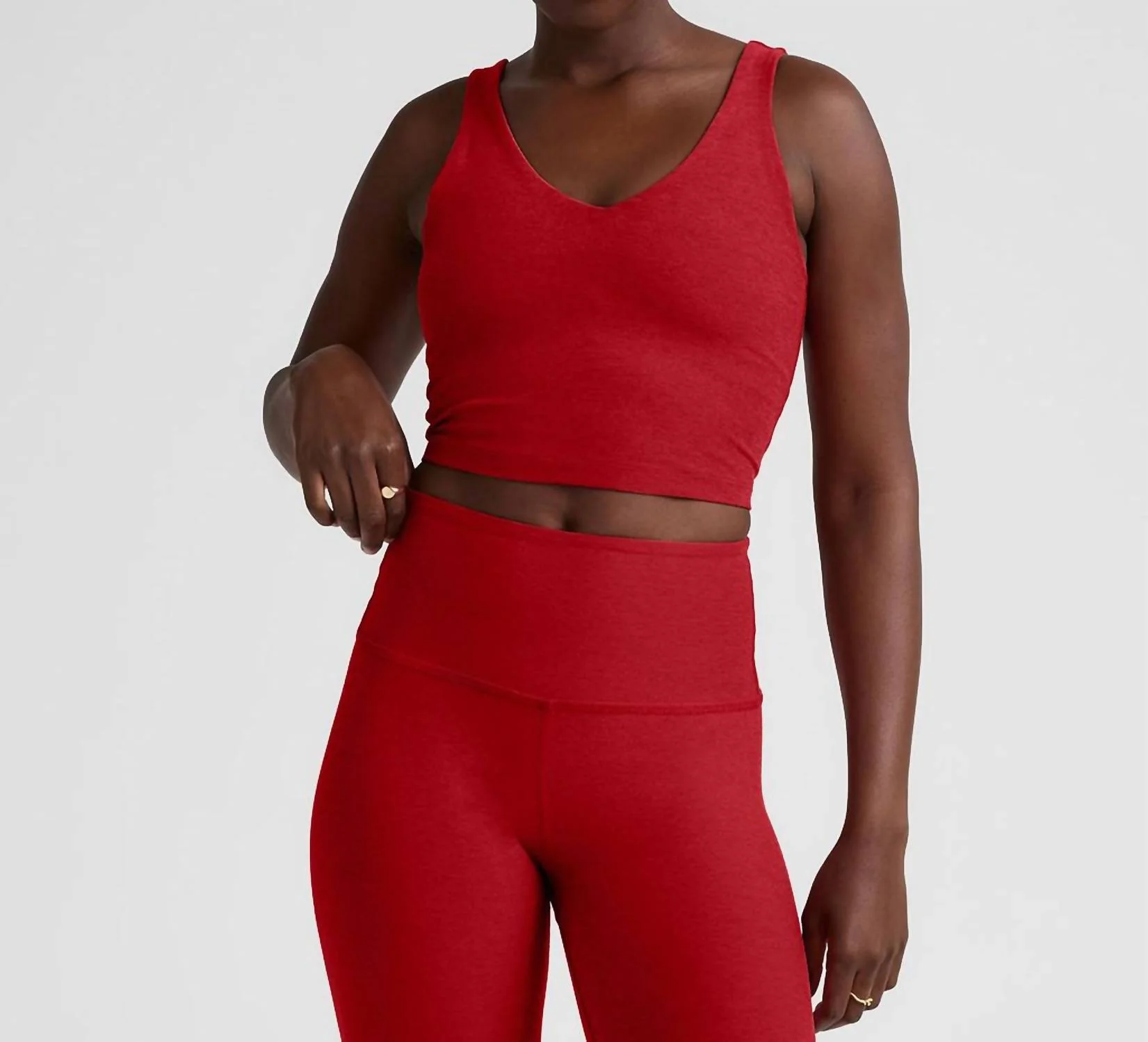 Good Day Tank In Holly Red Heather