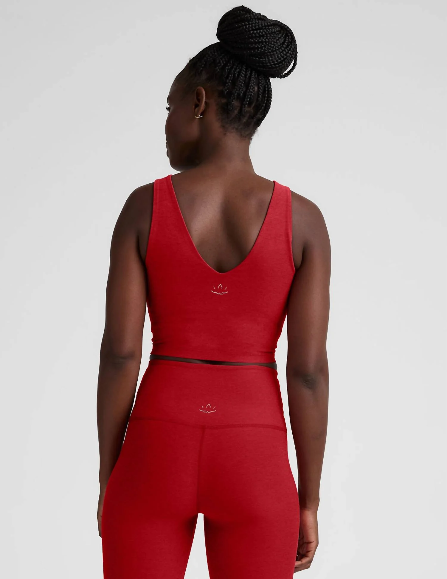 Good Day Tank In Holly Red Heather - Image 3