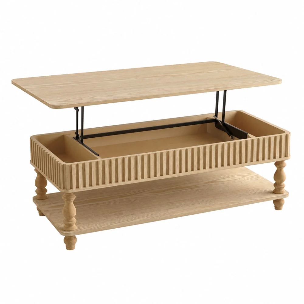 GOODSILO Lift Top Coffee Table for Residential Living Spaces - Image 6