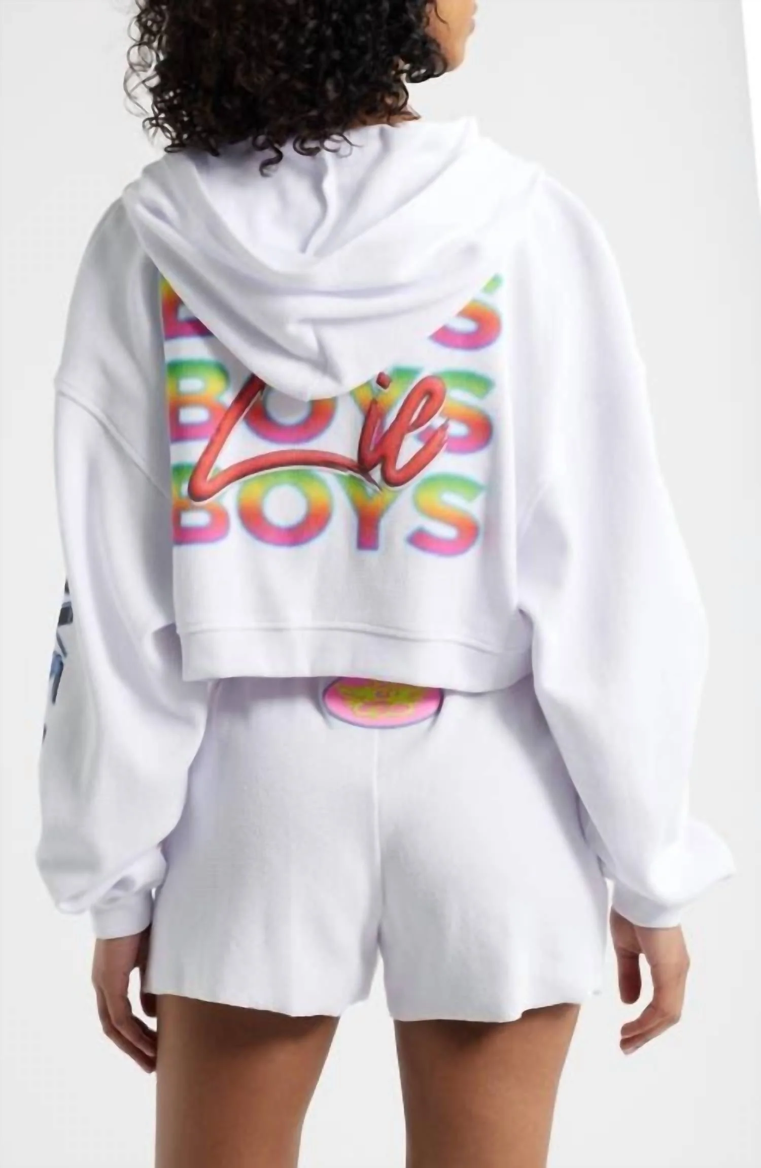 Gotta Jet Alex Zip Up Hoodies In White - Image 2