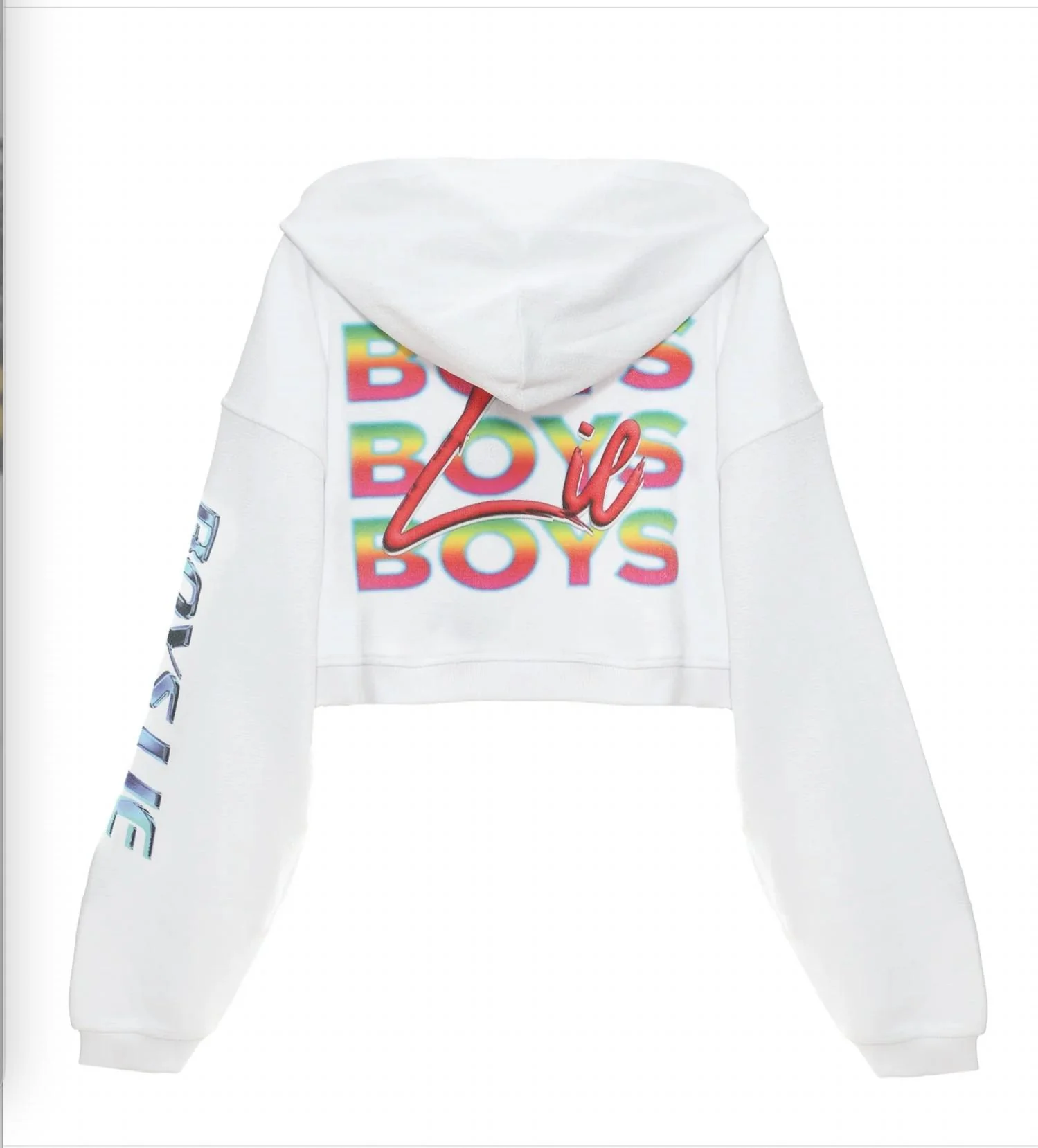 Gotta Jet Alex Zip Up Hoodies In White - Image 4
