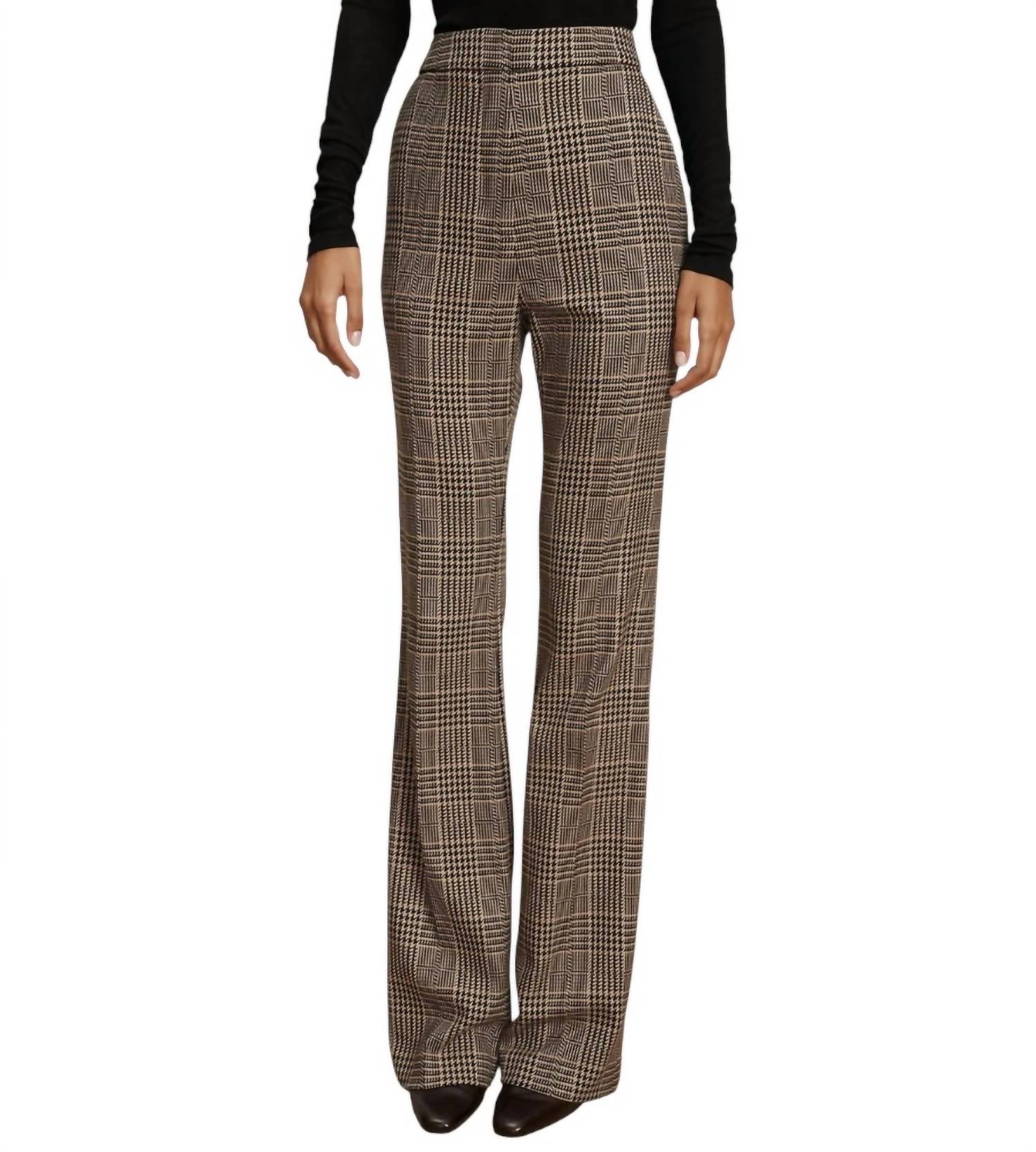 Gracie Flare Pant In Black Multi