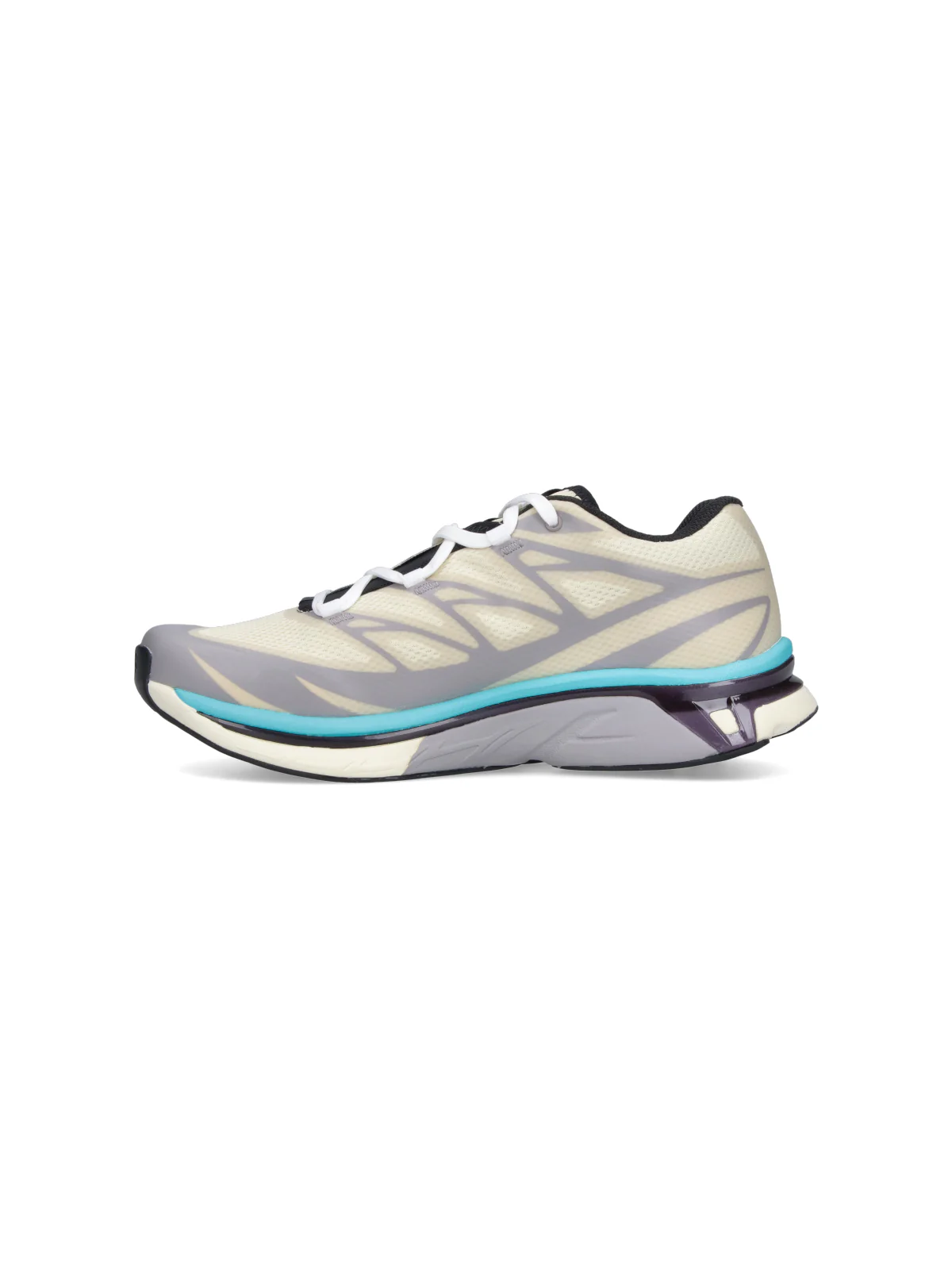 Green Geometric Pattern Translucent Sneakers - Image 3