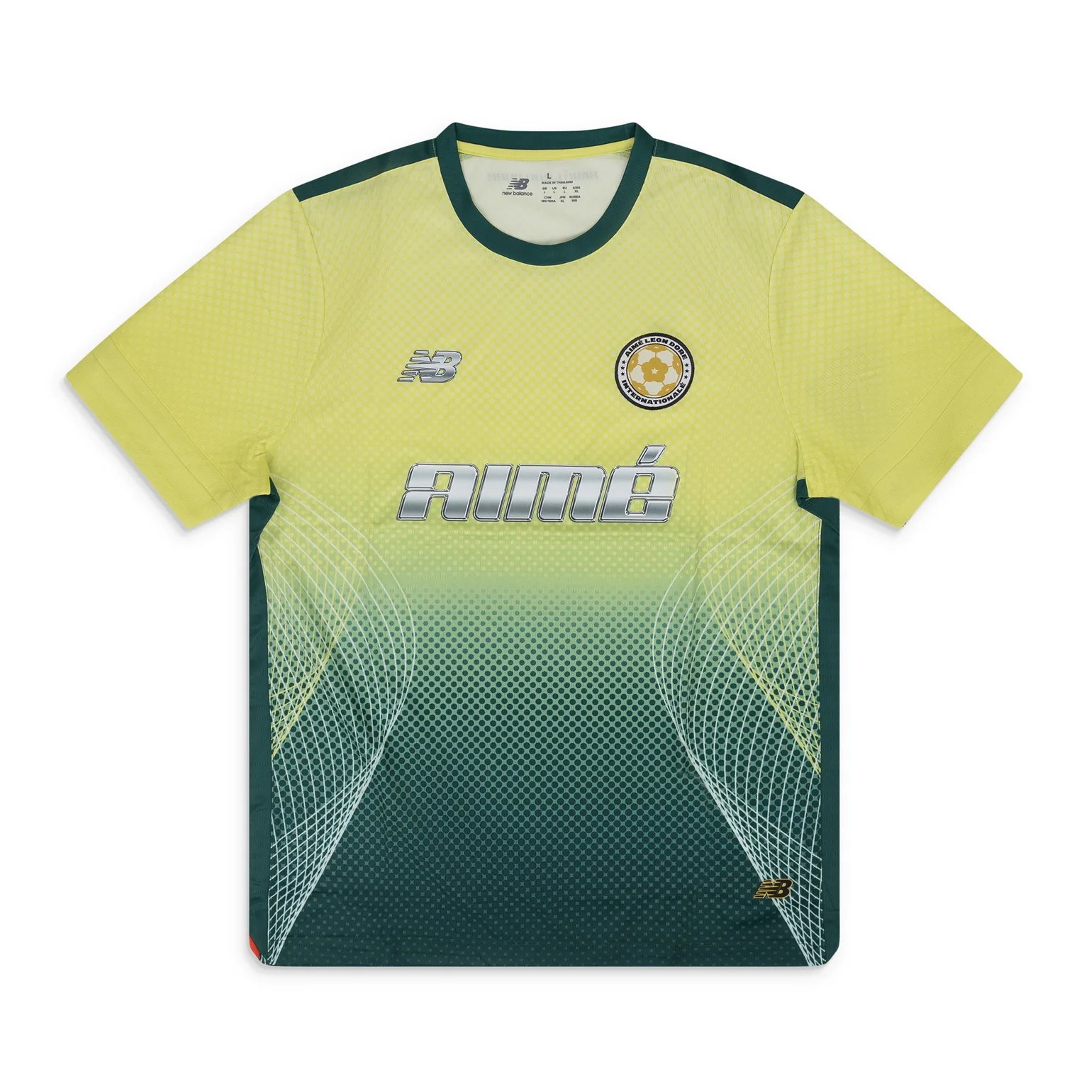 Green New Balance Soccer Jersey