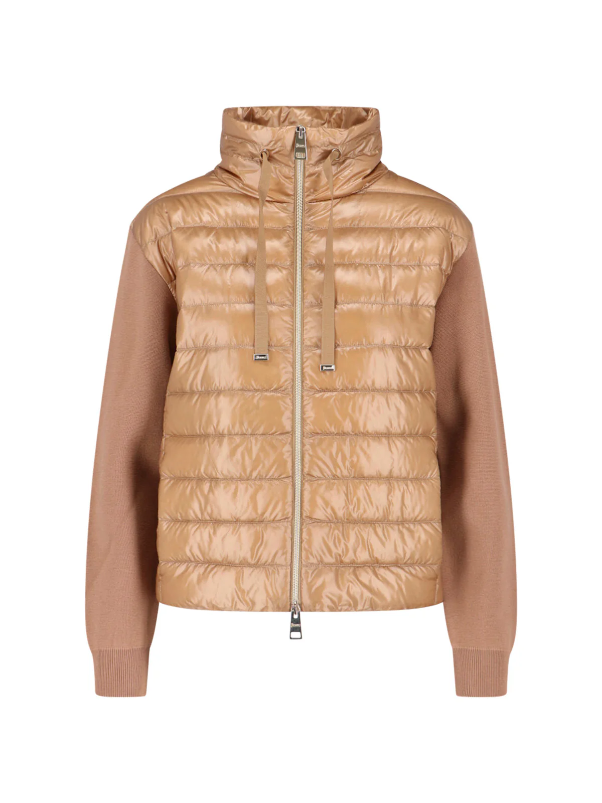 Grey 2.5 L High-Collar Zip Jacket