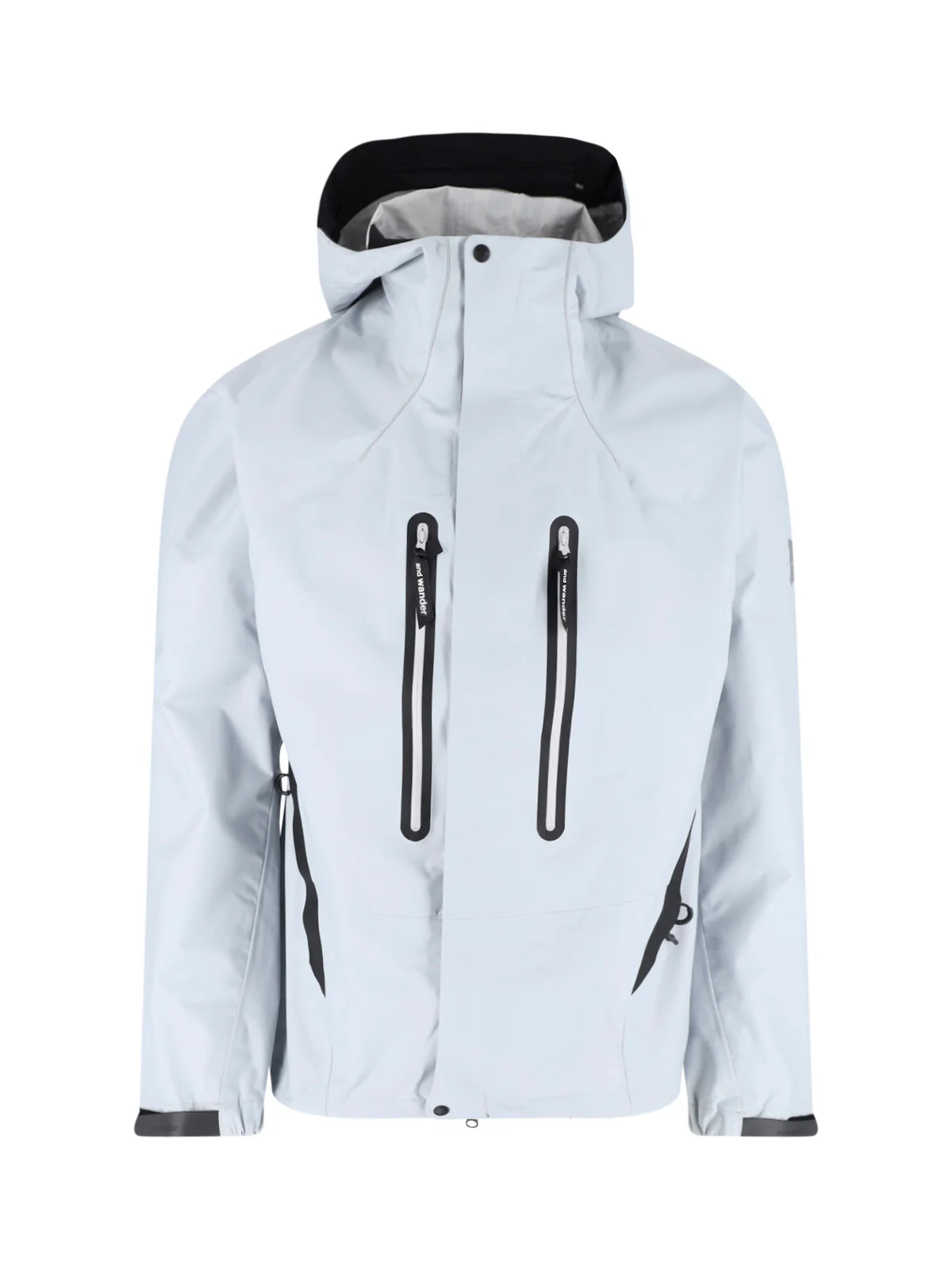 Grey 2.5 L High-Collar Zip Jacket