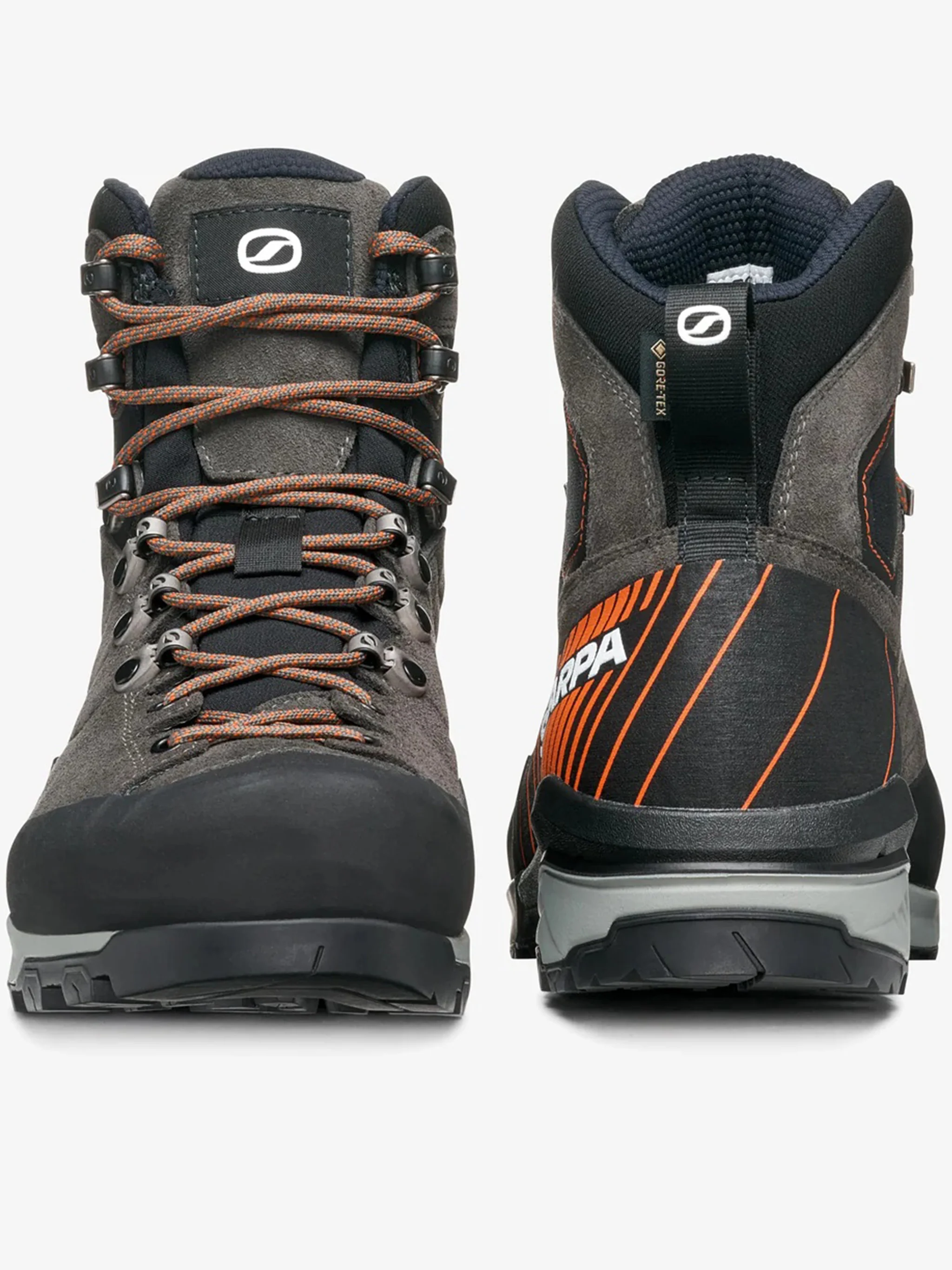 Grey Mescalito TRK GTX Suede Hiking Boots - Image 4
