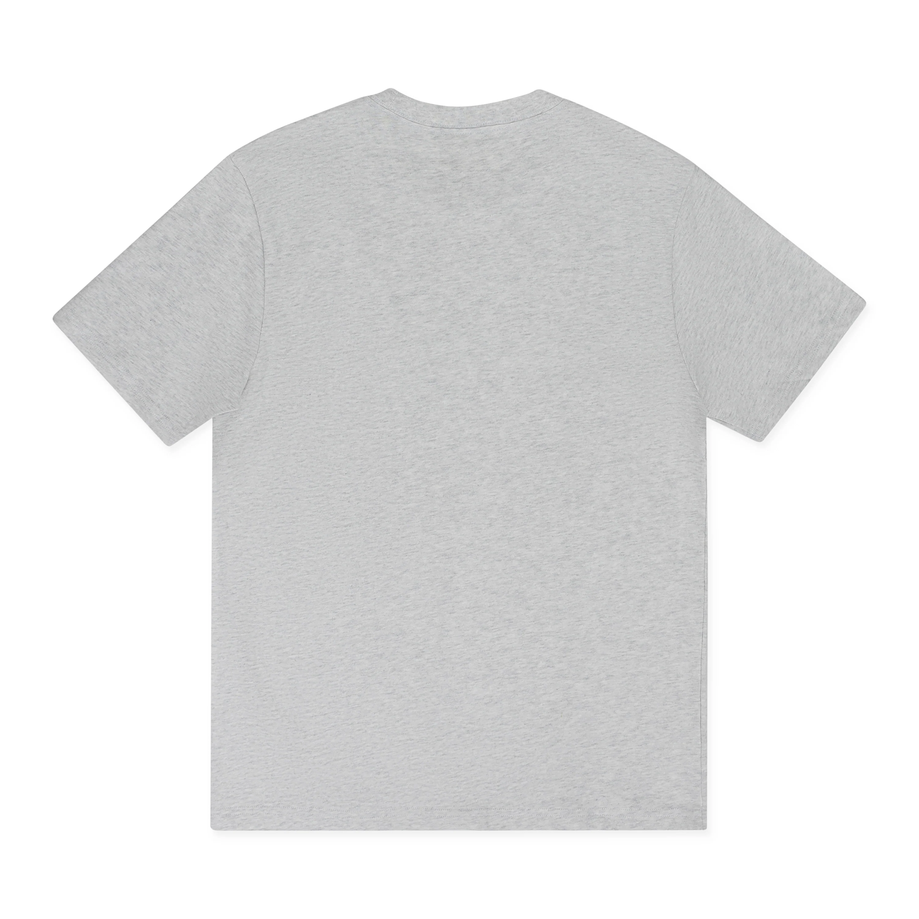 Grey SS Stacked Logo Tee - Image 2