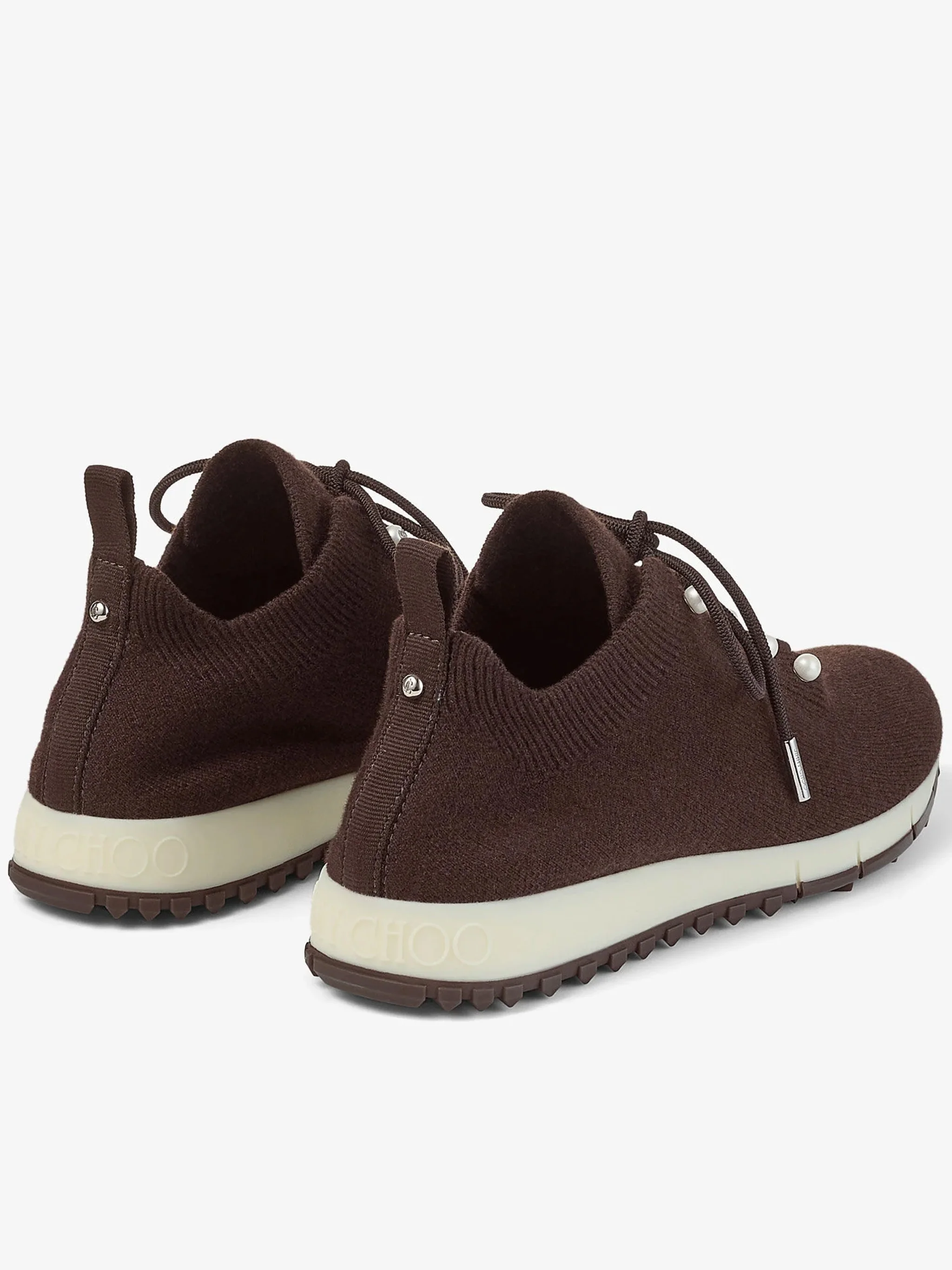 Grey Veles Pearl Cashmere Sneakers - Image 5