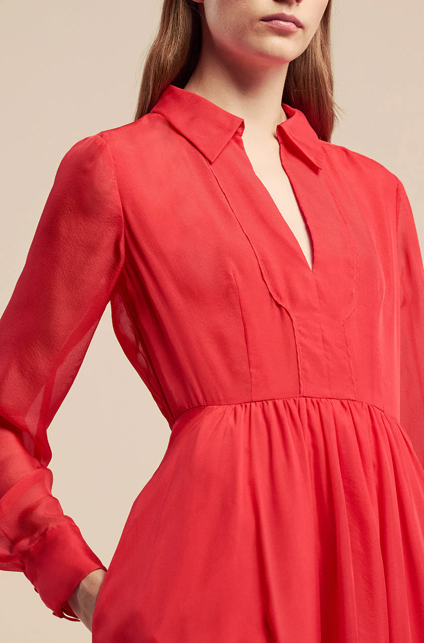 Habanero Chiffon Gown - Image 2