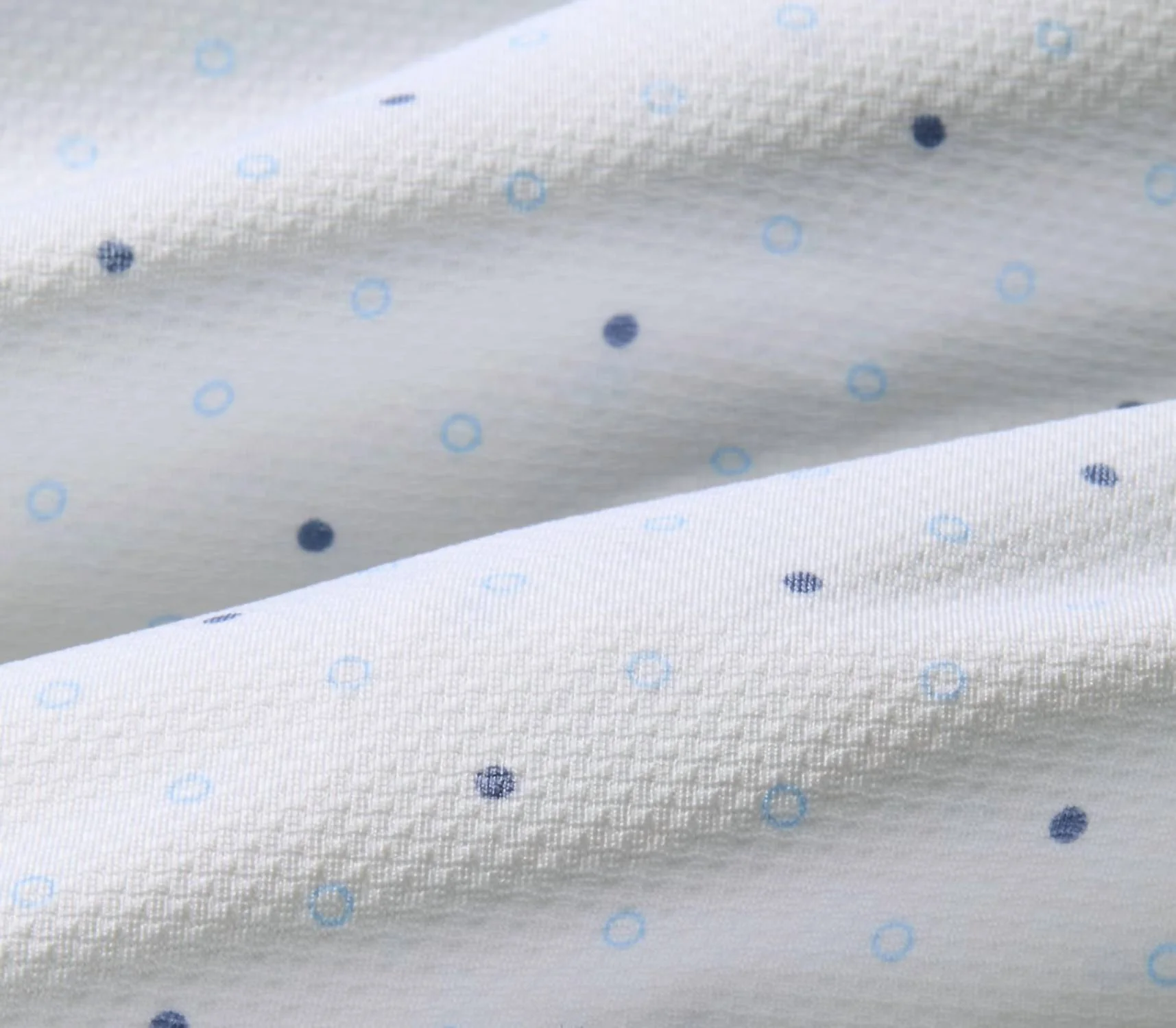Halyard Short Sleeve Polo In White Dot - Image 2