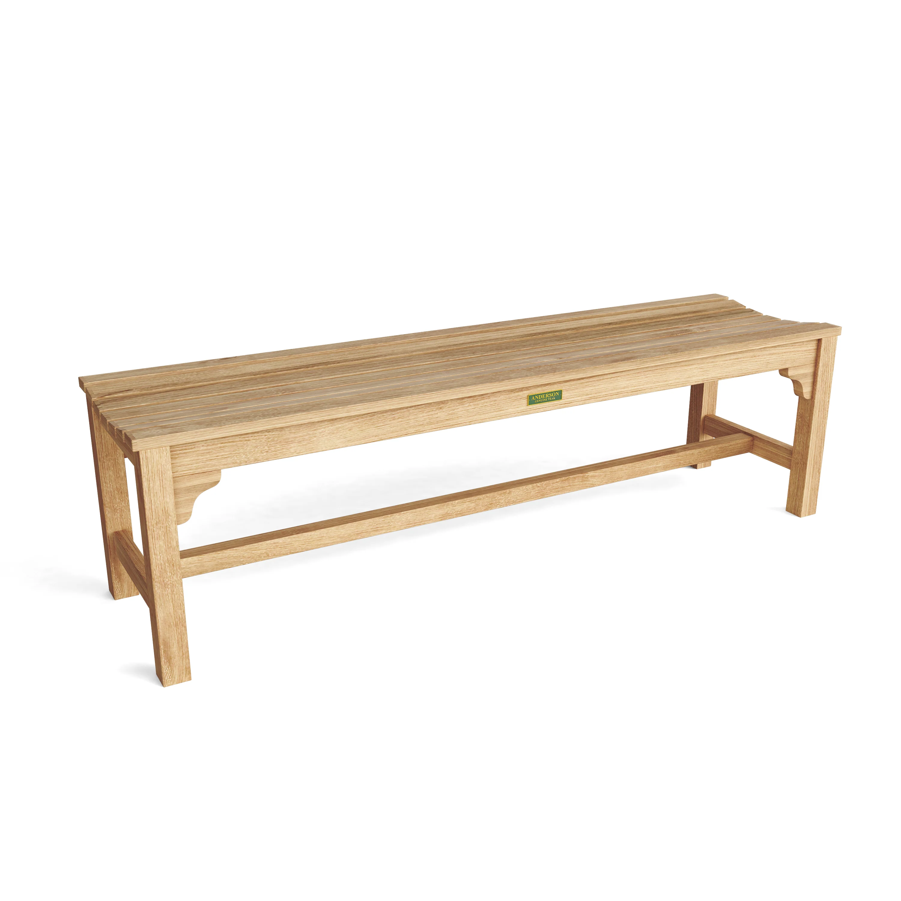 Hampton 3-Seater Backless Bench - Image 2