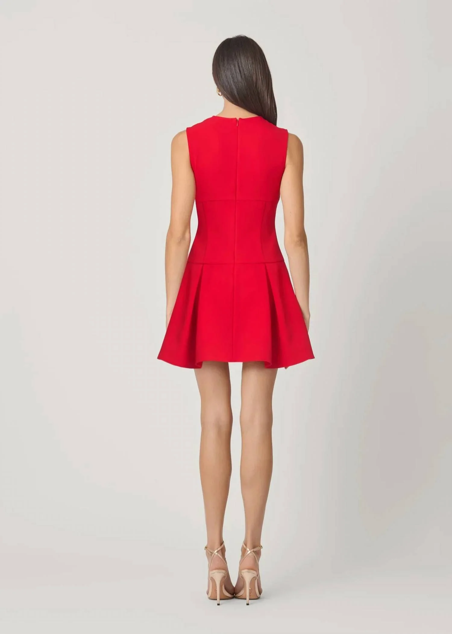 Hattie Dress In Cherry - Image 2