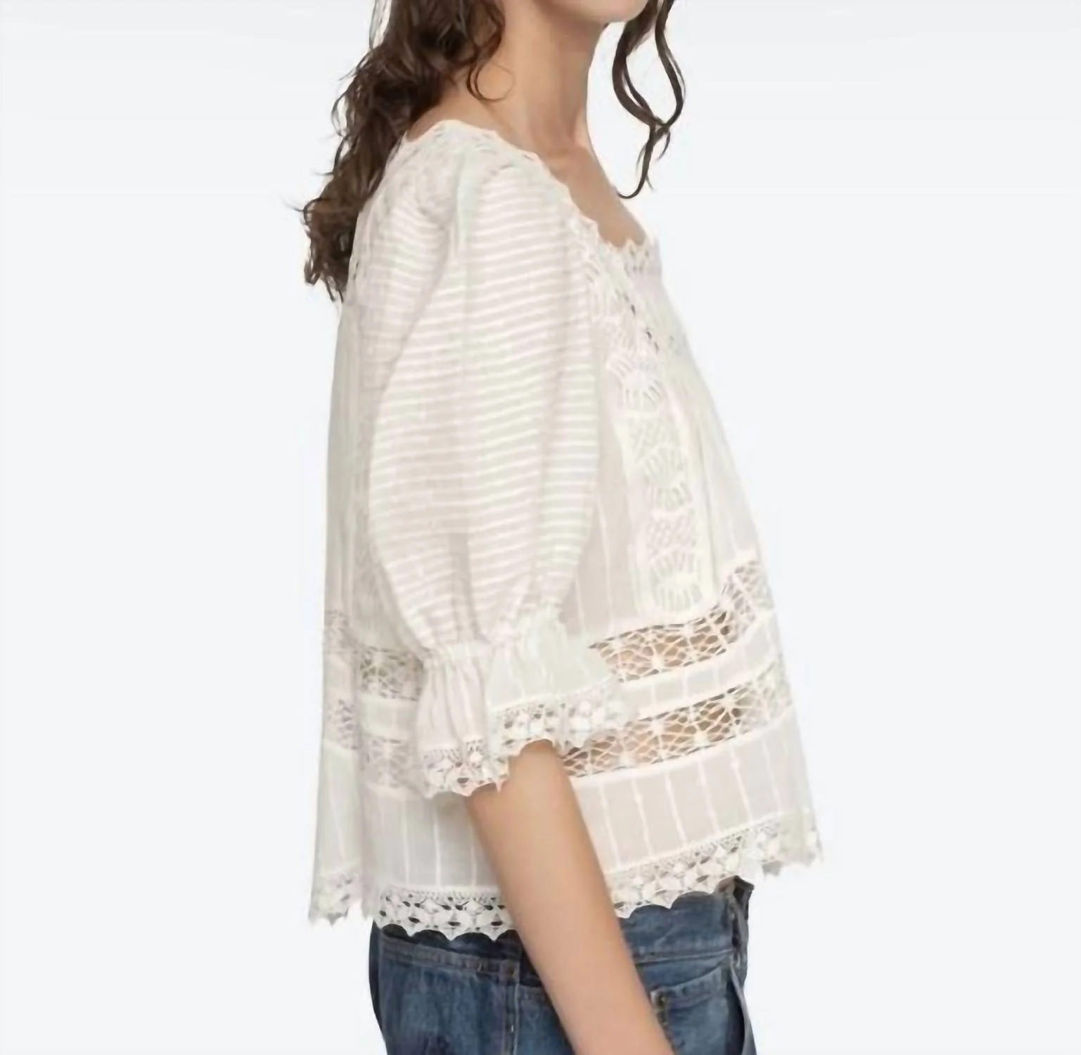 Haven Top In Cream - Image 2