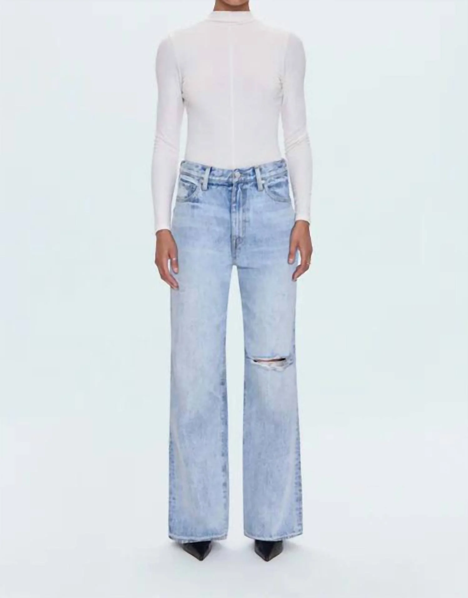 Hendrix High Rise Jeans In Revel Distressed