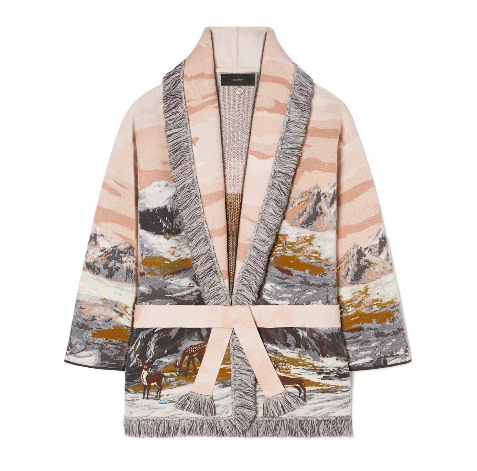 Highlands Of Iceland Cardigan In Multi - Image 3