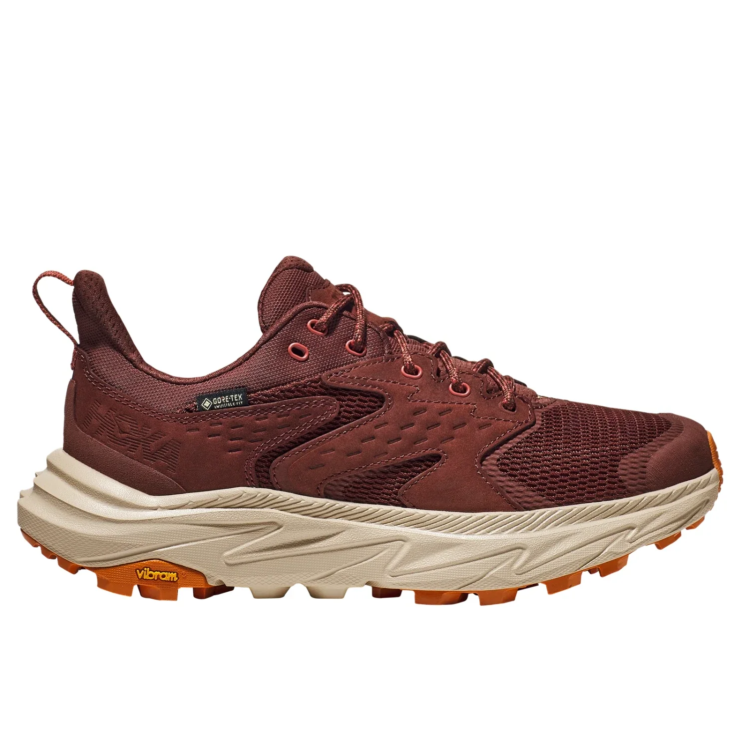 Hoka One One Anacapa 2 Low GTX Women's Red Waterproof Hiking Shoes HTAT624 - Image 2