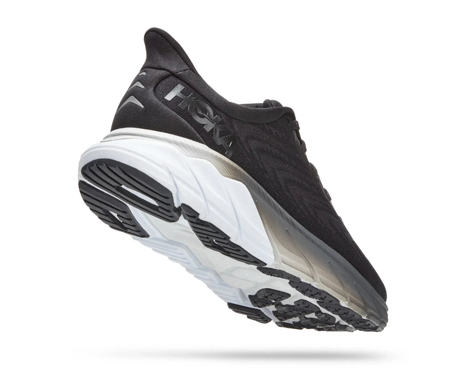 Hoka One One Arahi 1123195-BWHT Sneakers Women's Black Running Shoes HTAT630 - Image 5