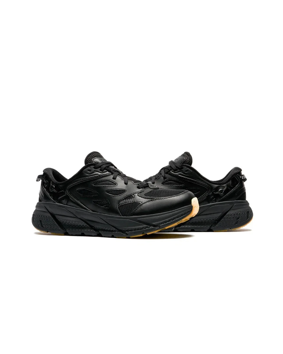 Hoka One One Clifton L 1160050-BBLC Men's Black Running Shoes RHS4062 - Image 4