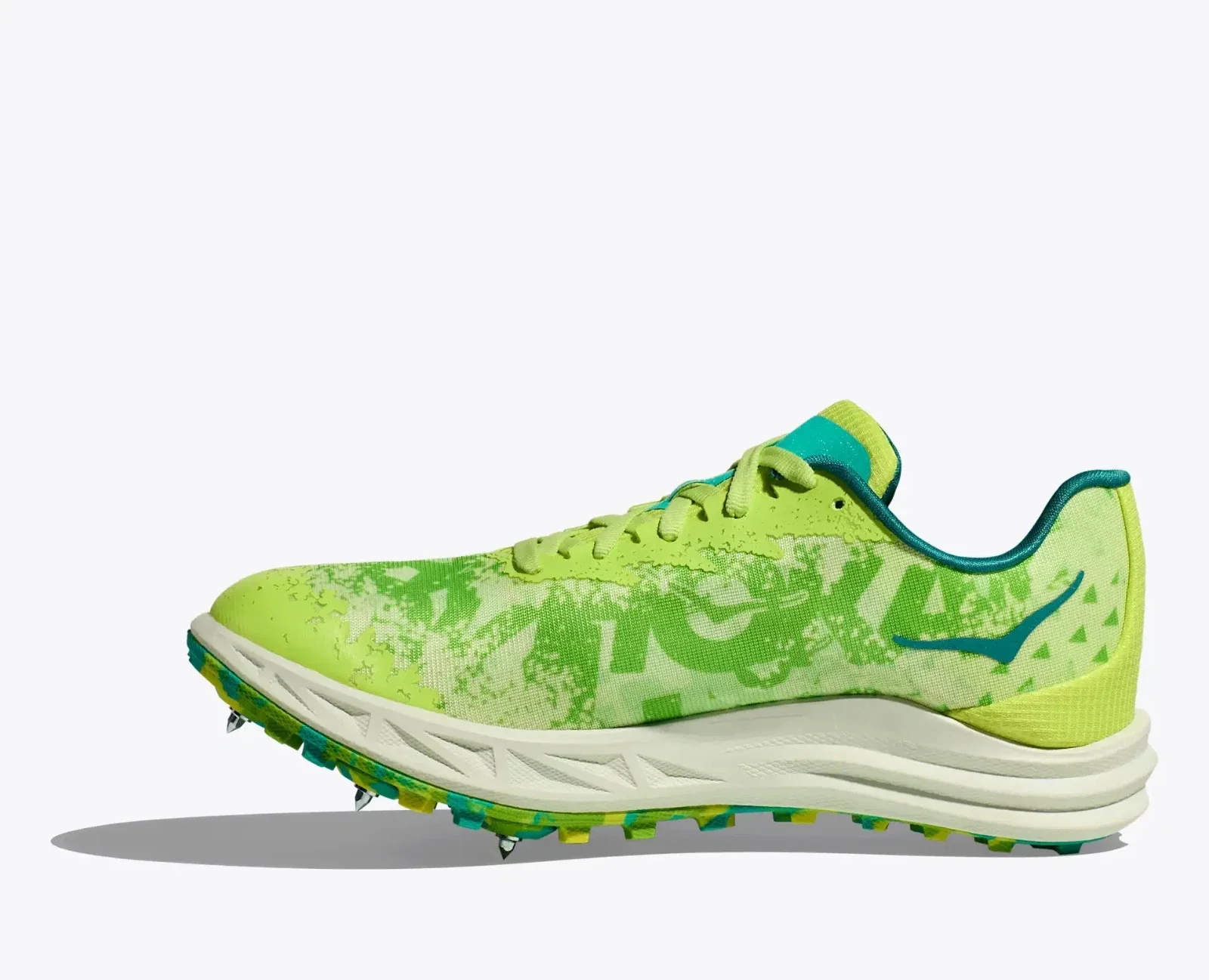 Hoka One One Crescendo XC 1141272-LLC Men Green Running Athlete Spikes LIQ675 - Image 3