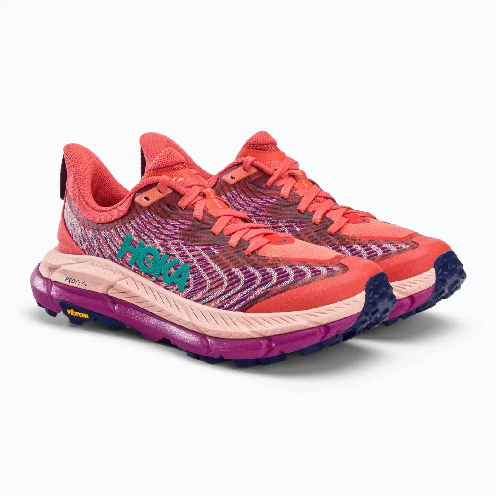 Hoka One One Mafate Speed1131056-CPPF Women's Orange Running Shoes HTAT627 - Image 3