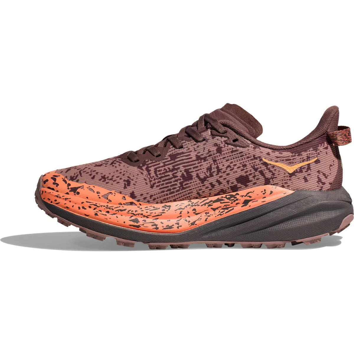 Hoka One One Speedgoat GTX Sneaker Women Brown Trail Running Shoe RHS5823 - Image 2