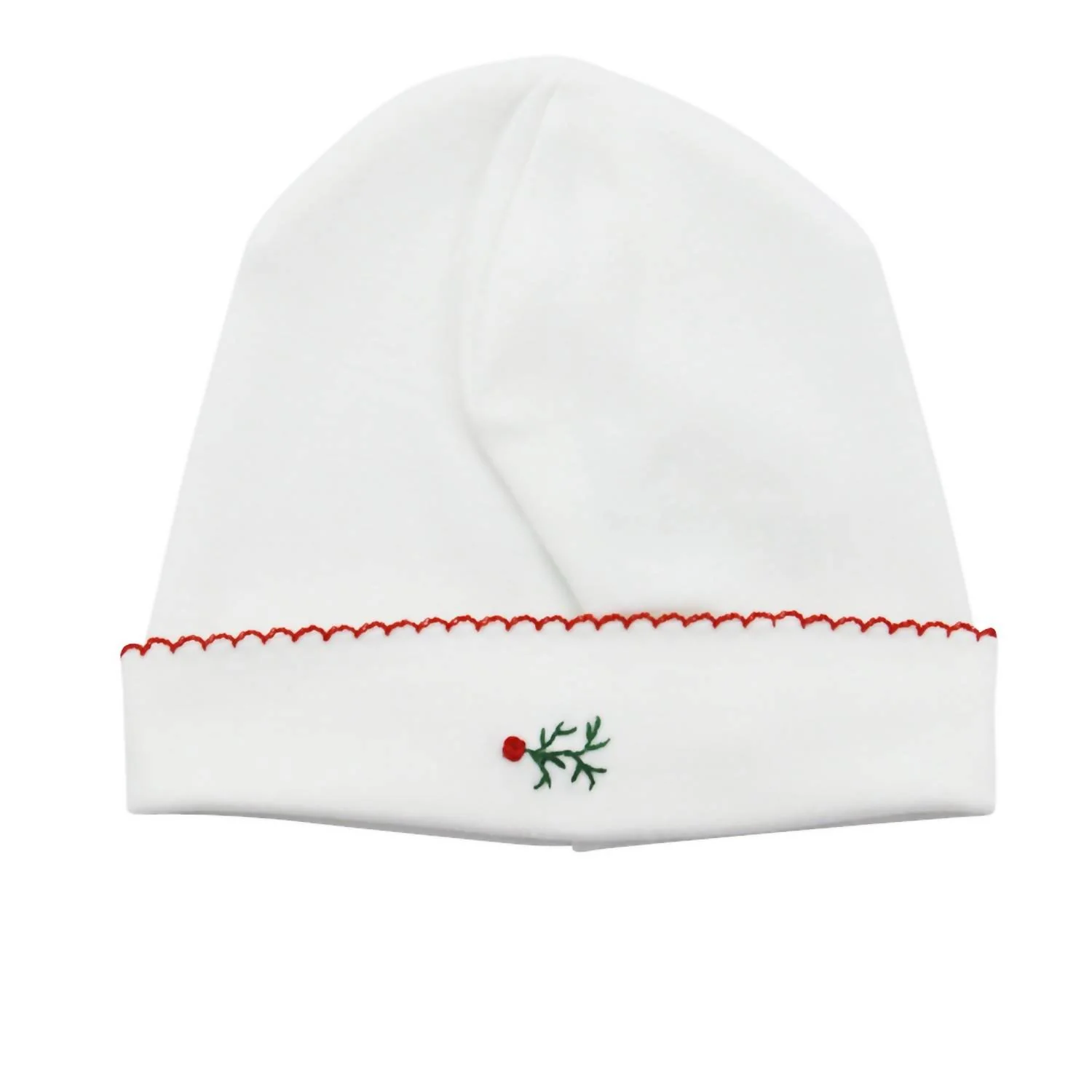 Holiday Holly Cap In White - Image 2