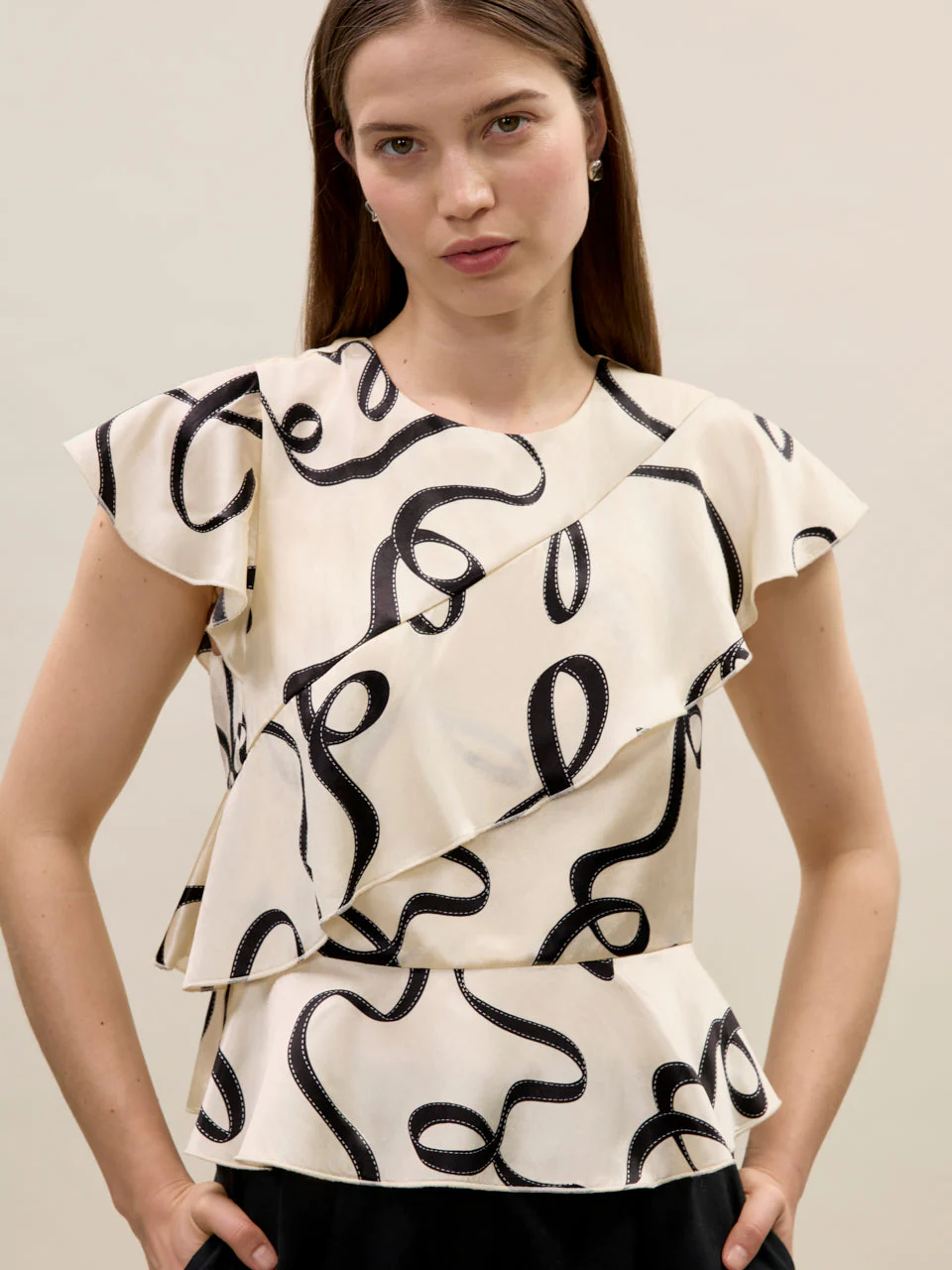 Hollis Satin Top - Image 3