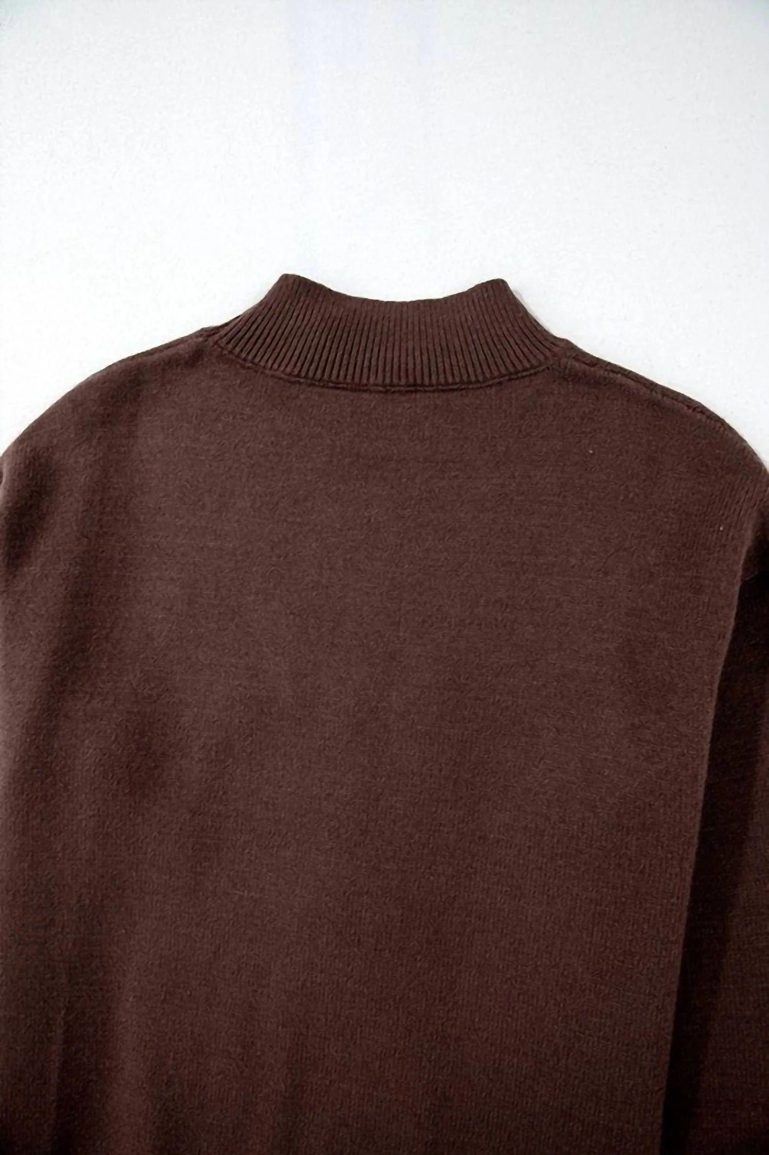 Howdy Sweater In Coffee - Image 5