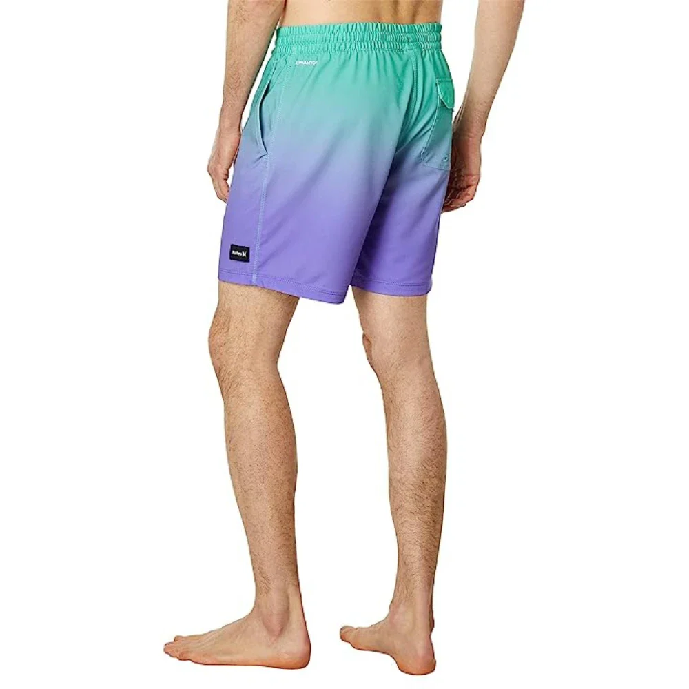 Hurley Phantom Eco Cannonball Shorts Men Multi Tie Dye Drawstring FROG215 - Image 2