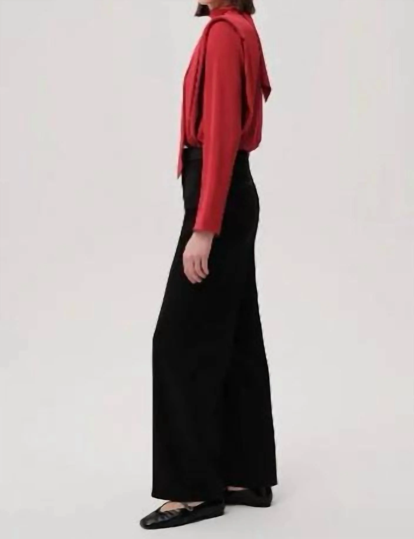 Ida Straight Leg Pants In Black - Image 3