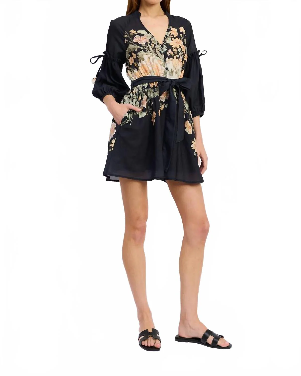Iris Mini Dress In Black