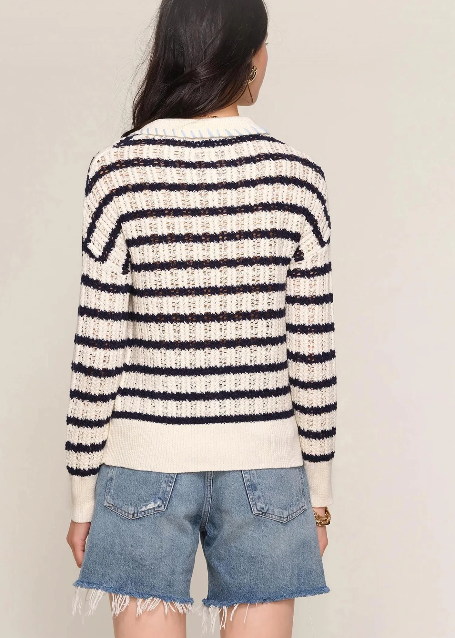 Isme Sweater In Eggshell - Image 3