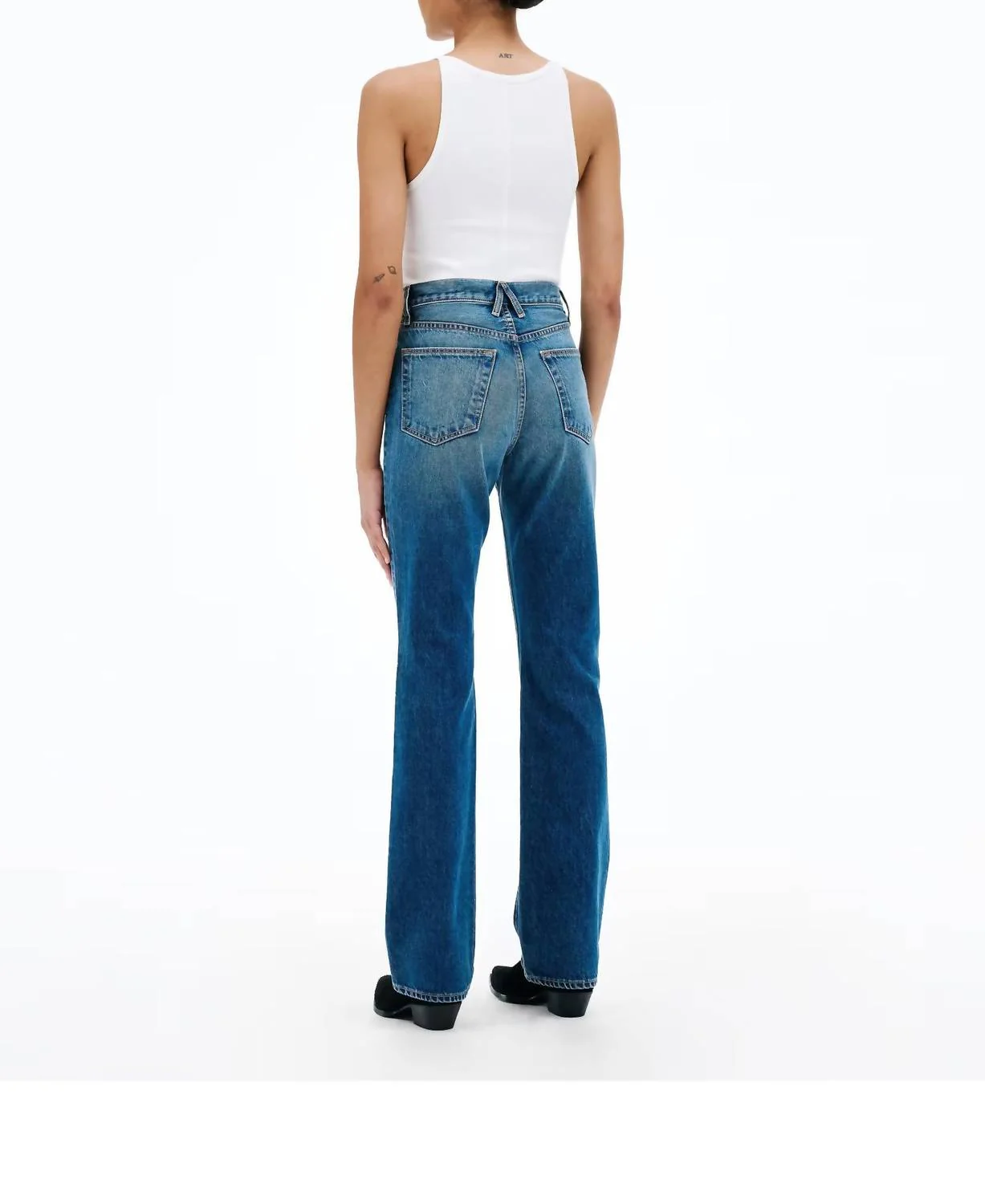 Jade Jeans In Endless Highway Blue - Image 2