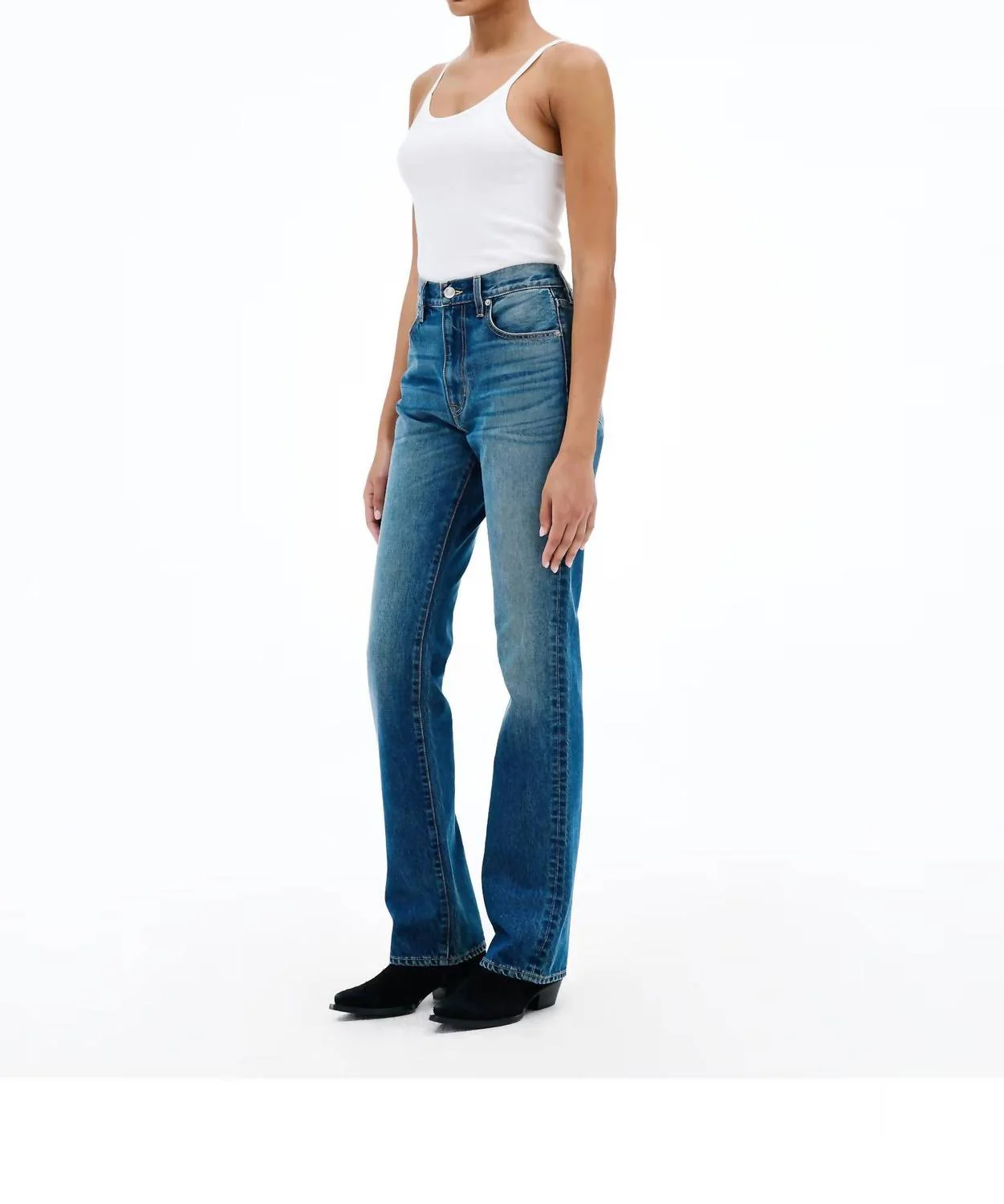 Jade Jeans In Endless Highway Blue - Image 3
