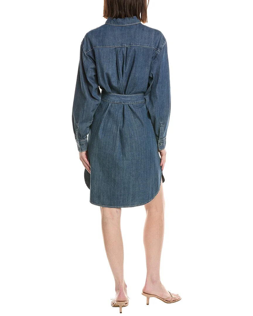 James Perse Denim Shirtdress - Image 2