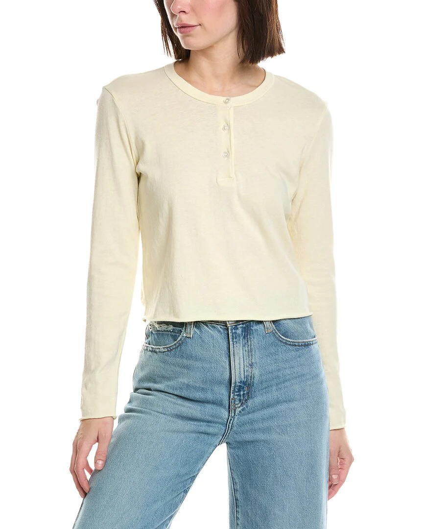 James Perse Shrunken Henley