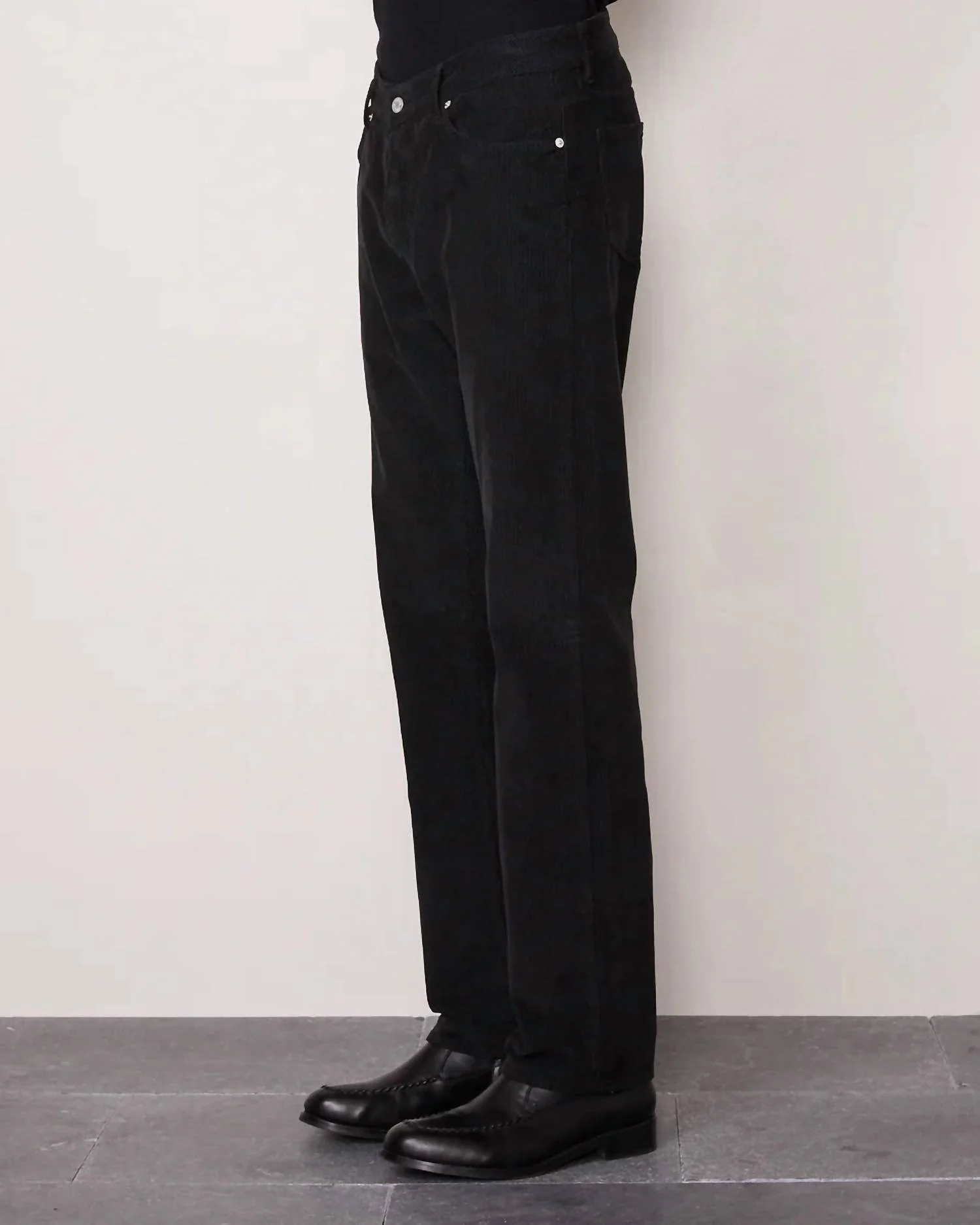 James Straight Leg Jeans In Black - Image 2