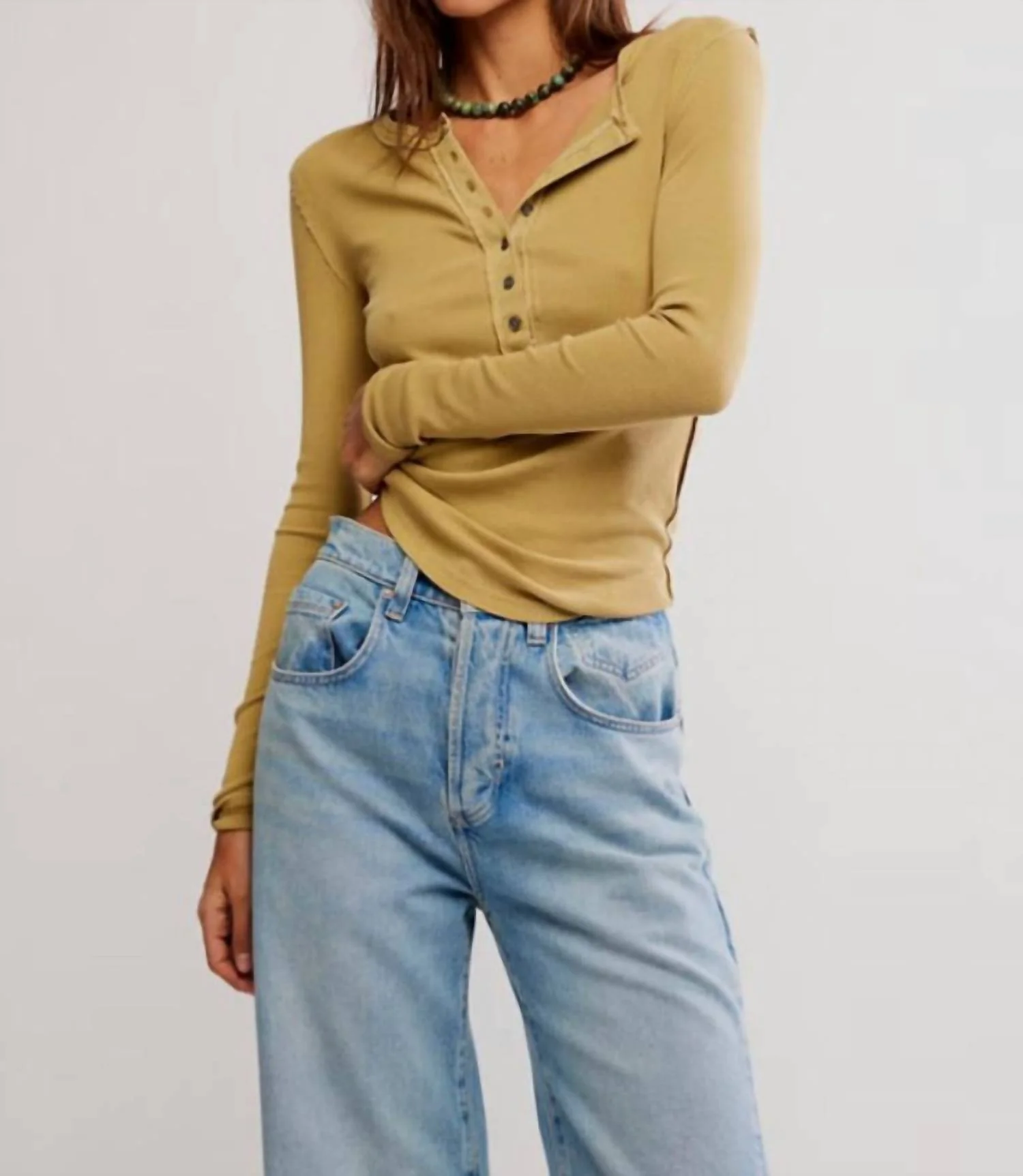 Jamie Henley Top In Dried Brown