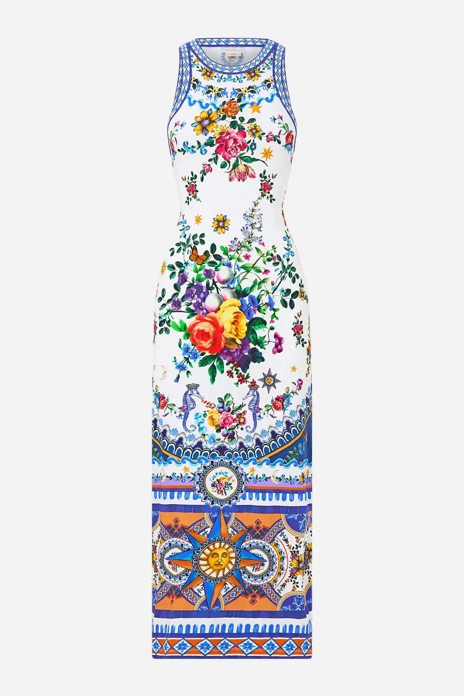 Jersey Tank Dress In Tiles Darls - Image 4