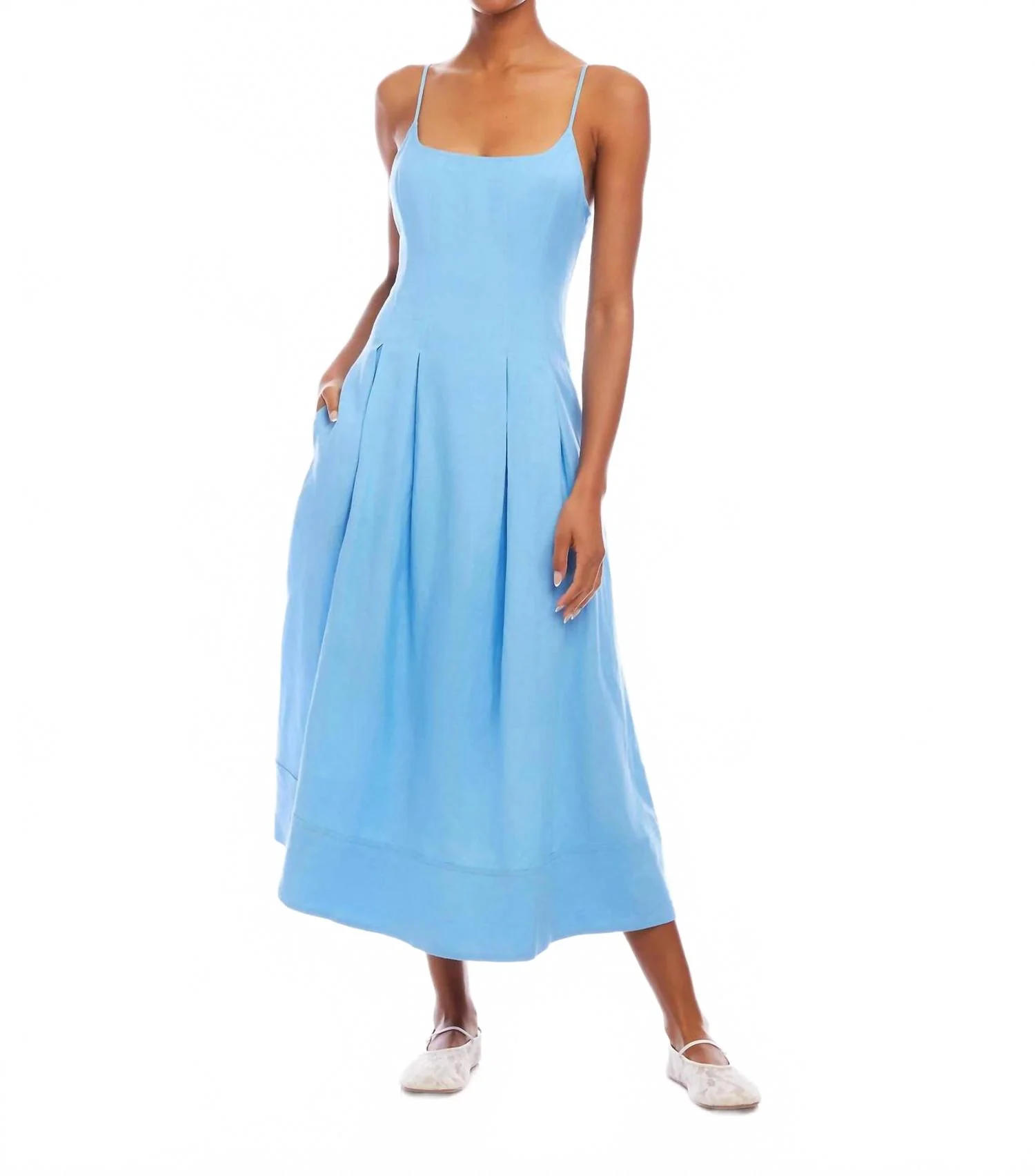 Jessa Midi Dress In Lake