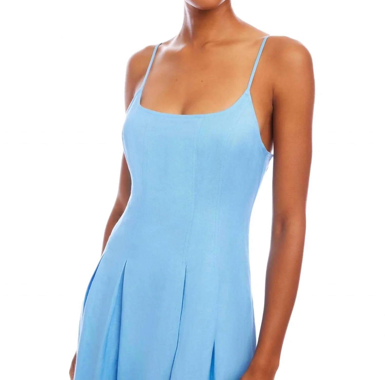 Jessa Midi Dress In Lake - Image 4