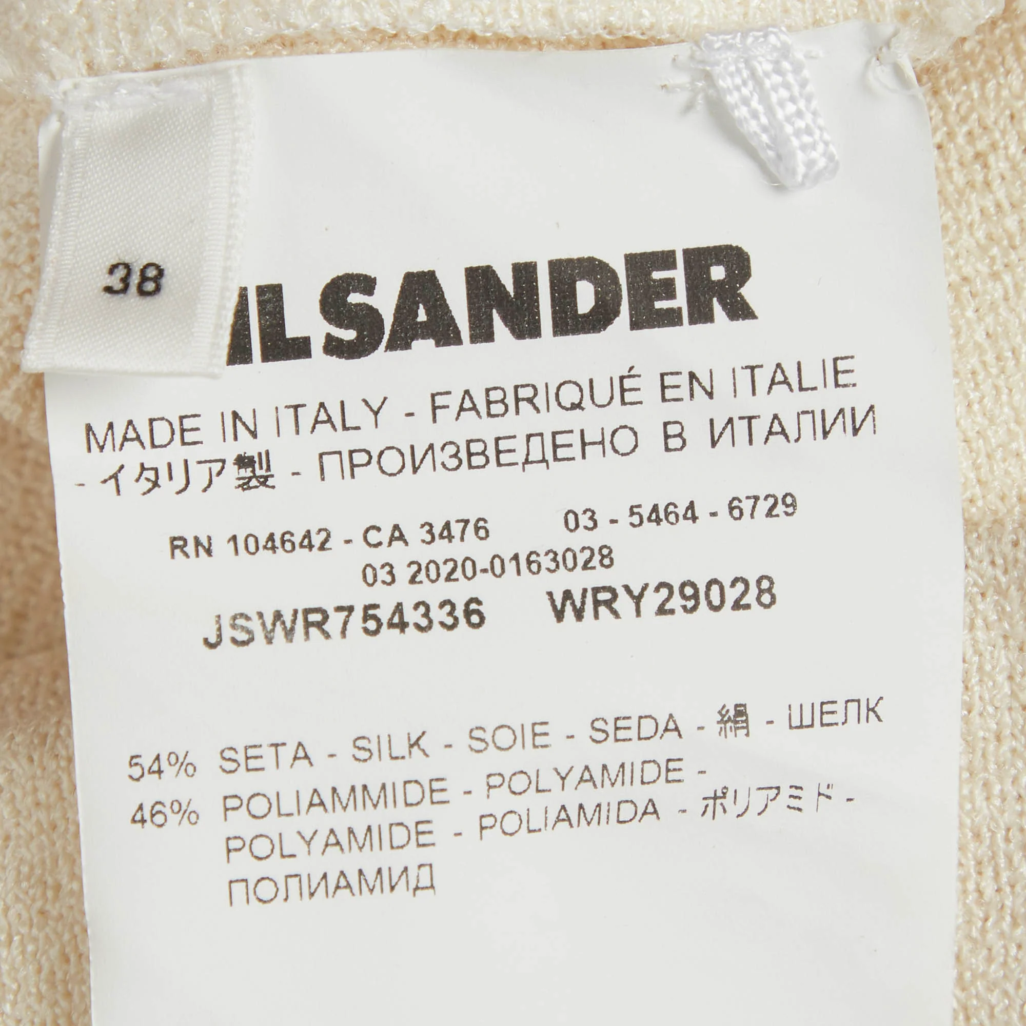 Jil Sander White Stretch Crepe Sleeveless Maxi Dress - Image 5
