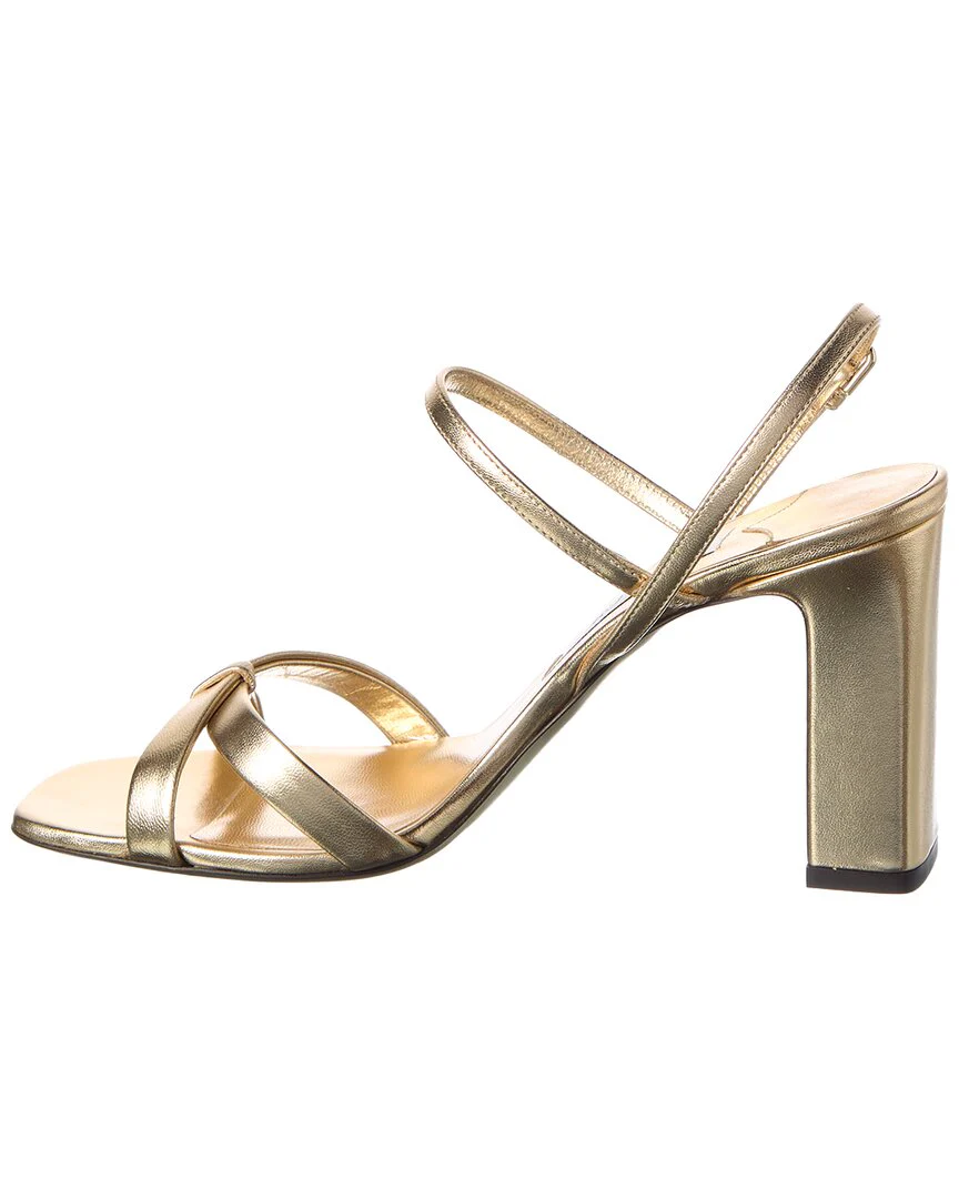 Jimmy Choo Elsy 85 Leather Sandal - Image 2