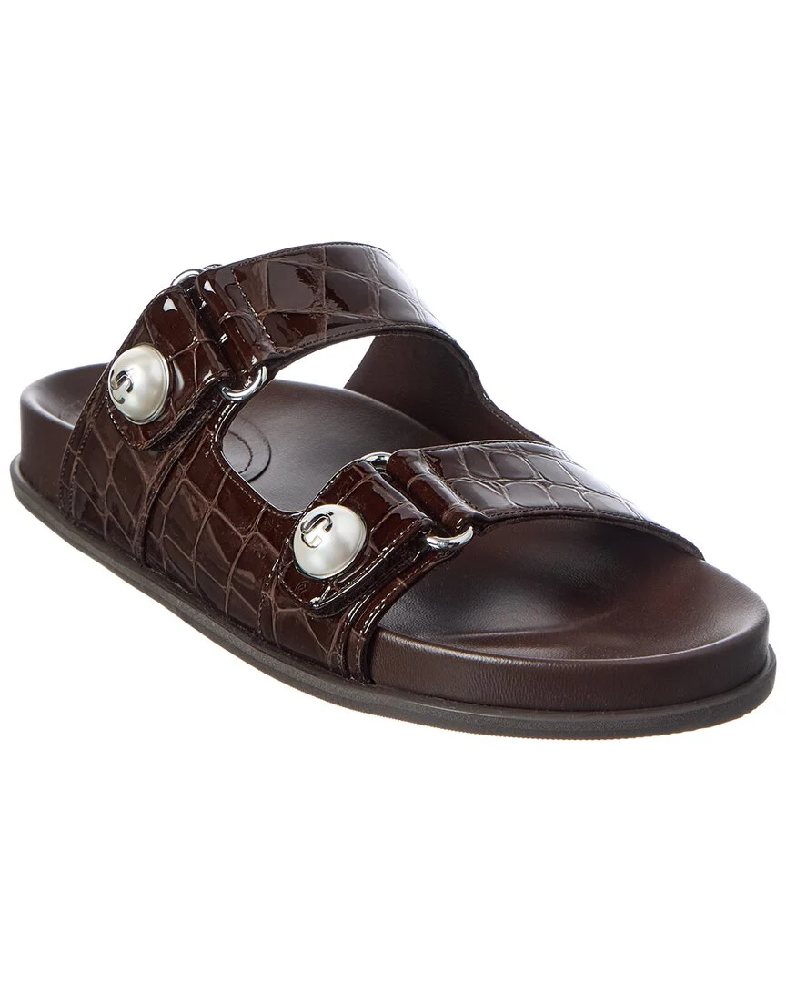Jimmy Choo Fayence Patent Sandal