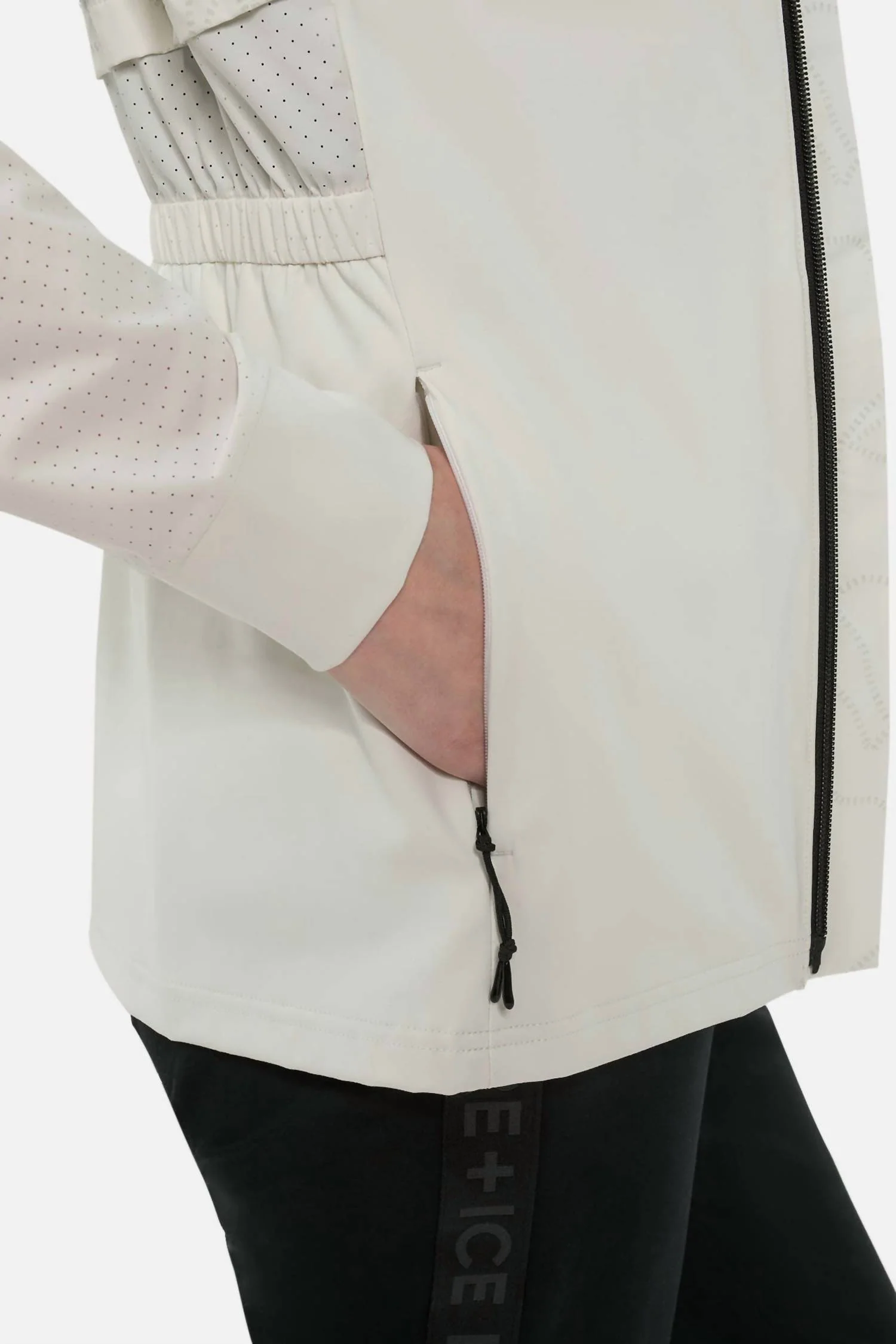 Jolina Functional Jacket In Off White - Image 4