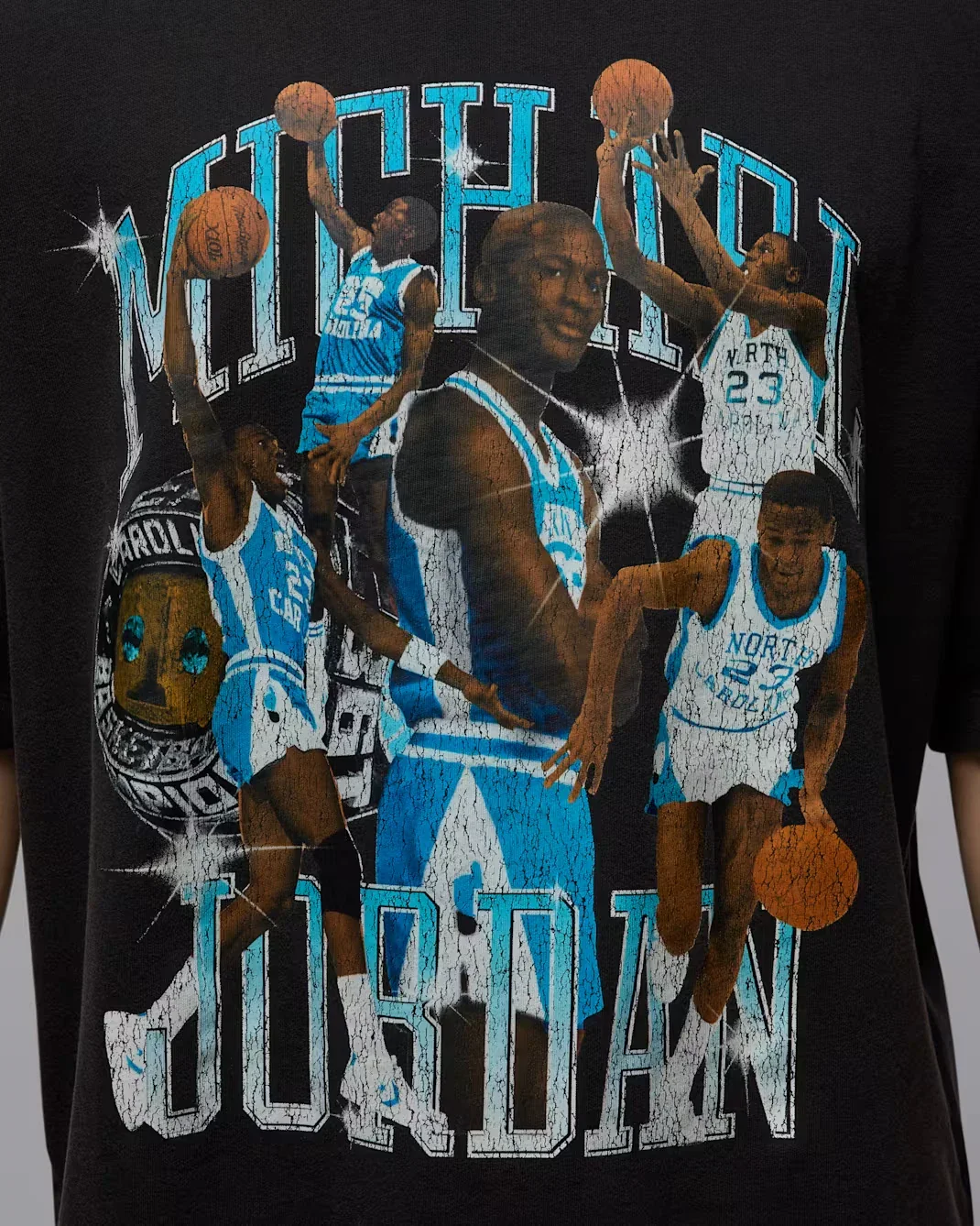 Jordan Flight Essentials T-Shirt Mens Black Graphic 100% Cotton DSGL1023 - Image 5