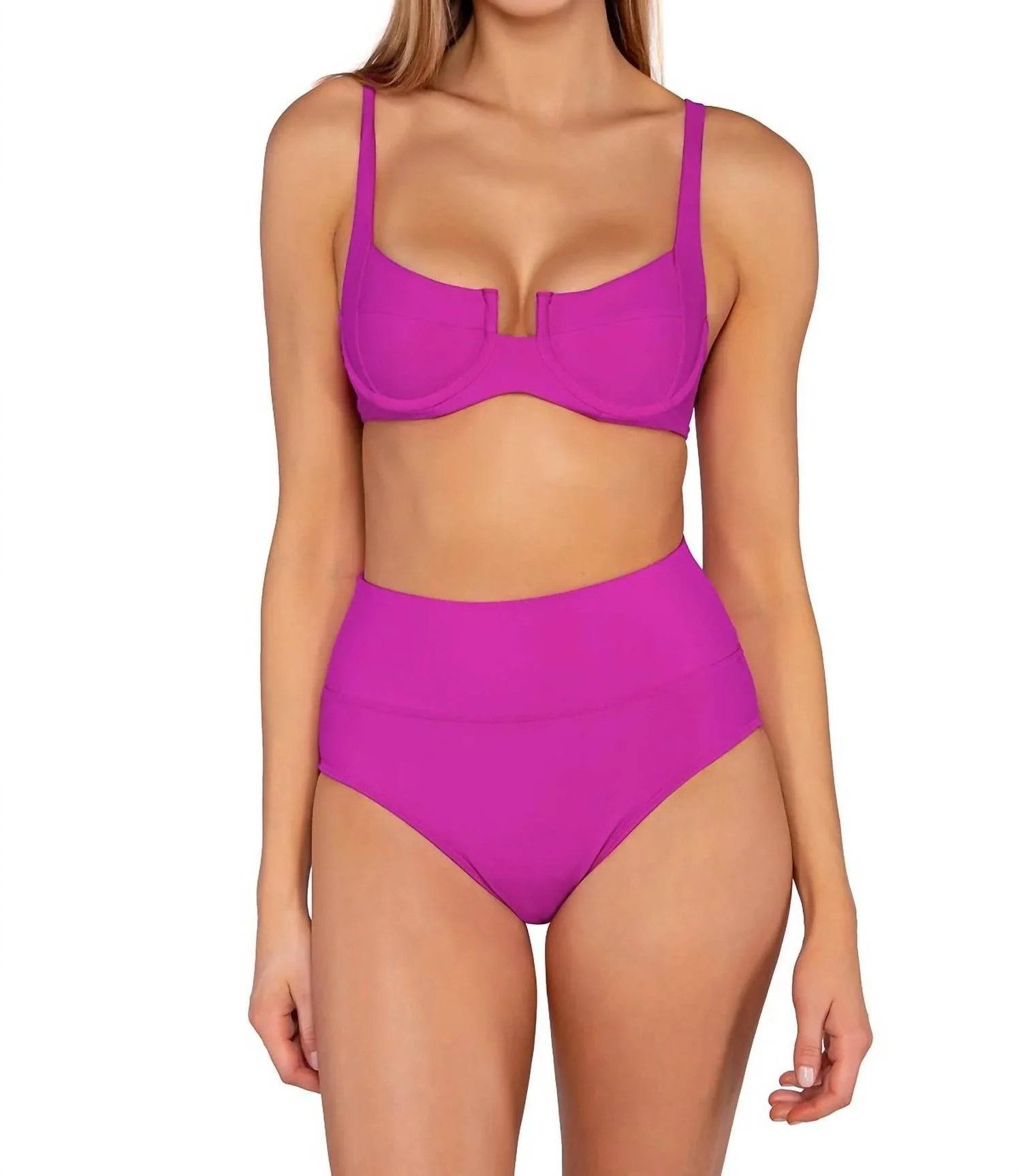 Juliette Underwire Top In Purple